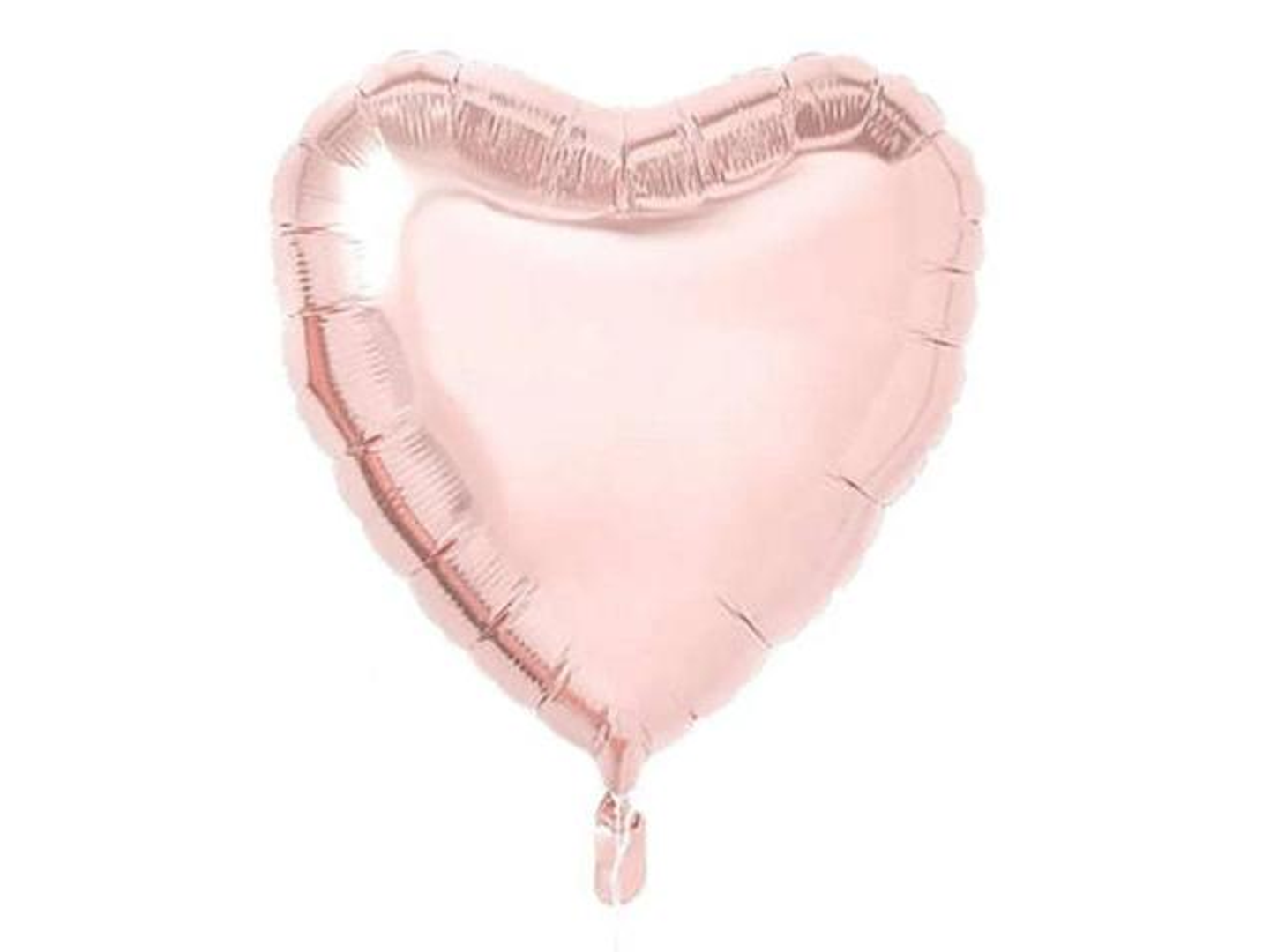 بالون قلب وردي
