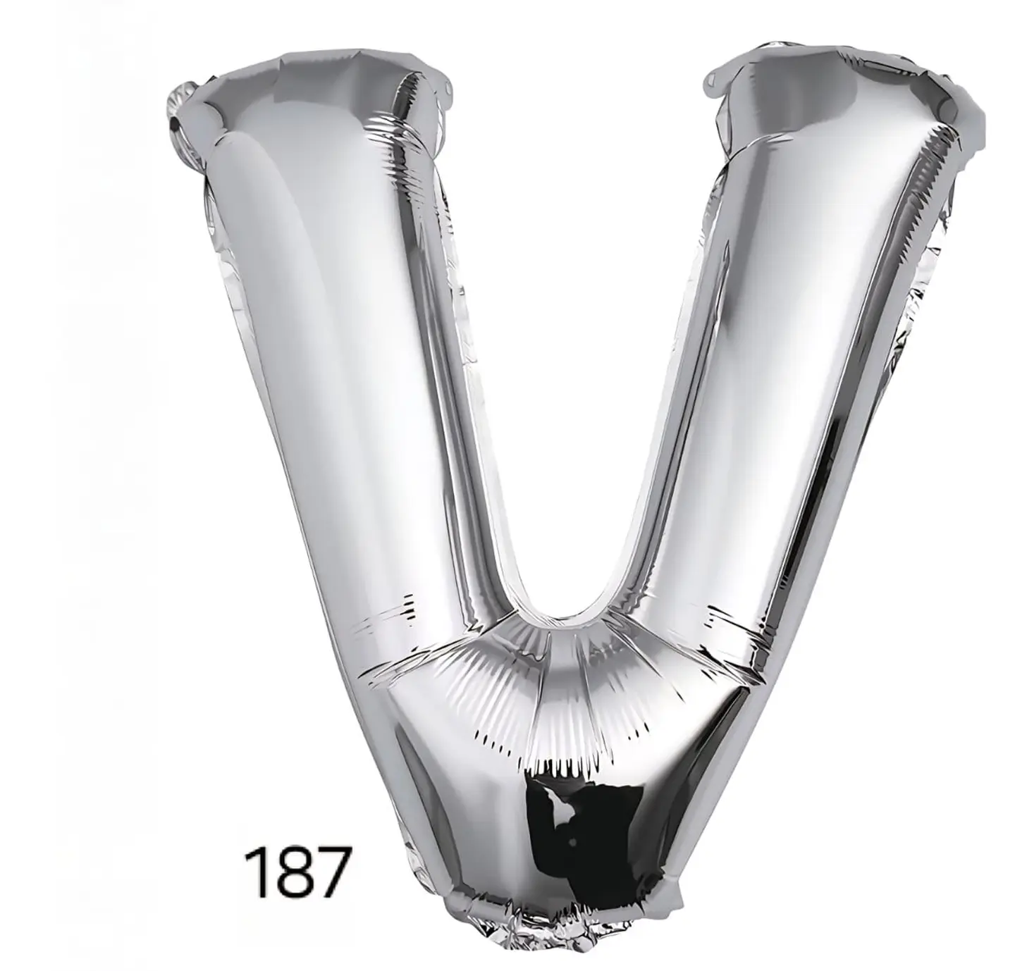 Silver 022 Helium Balloon