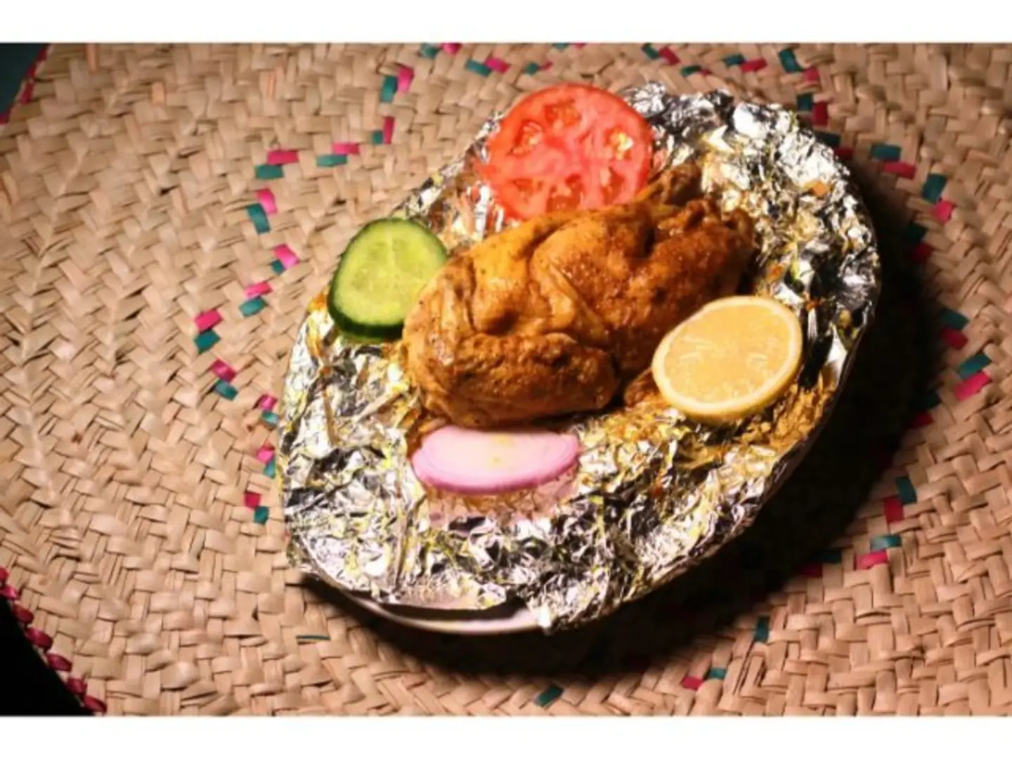 Half Chicken Adeni With Rice