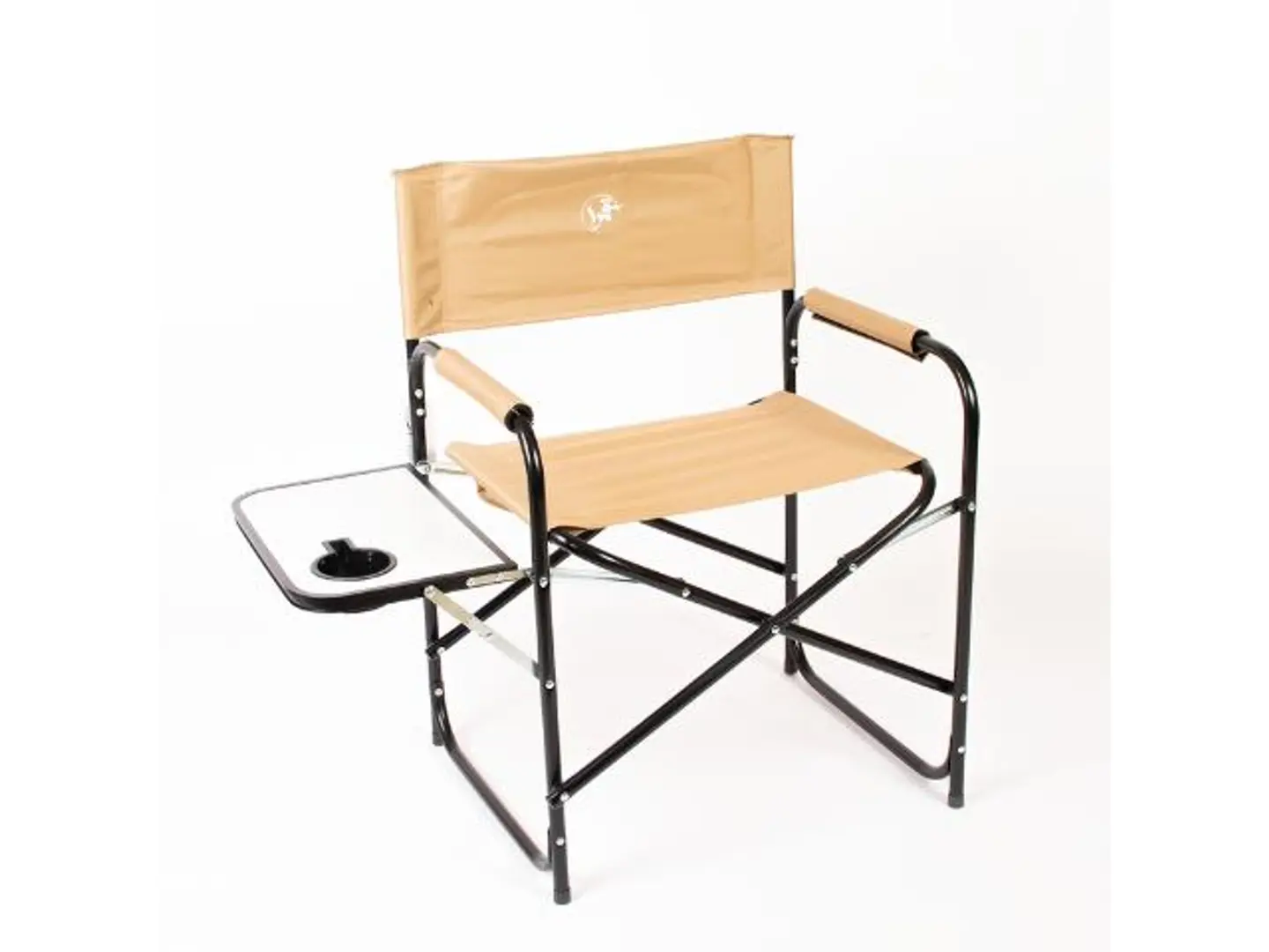Qamra Dirctor Chair With Table Beige حبة