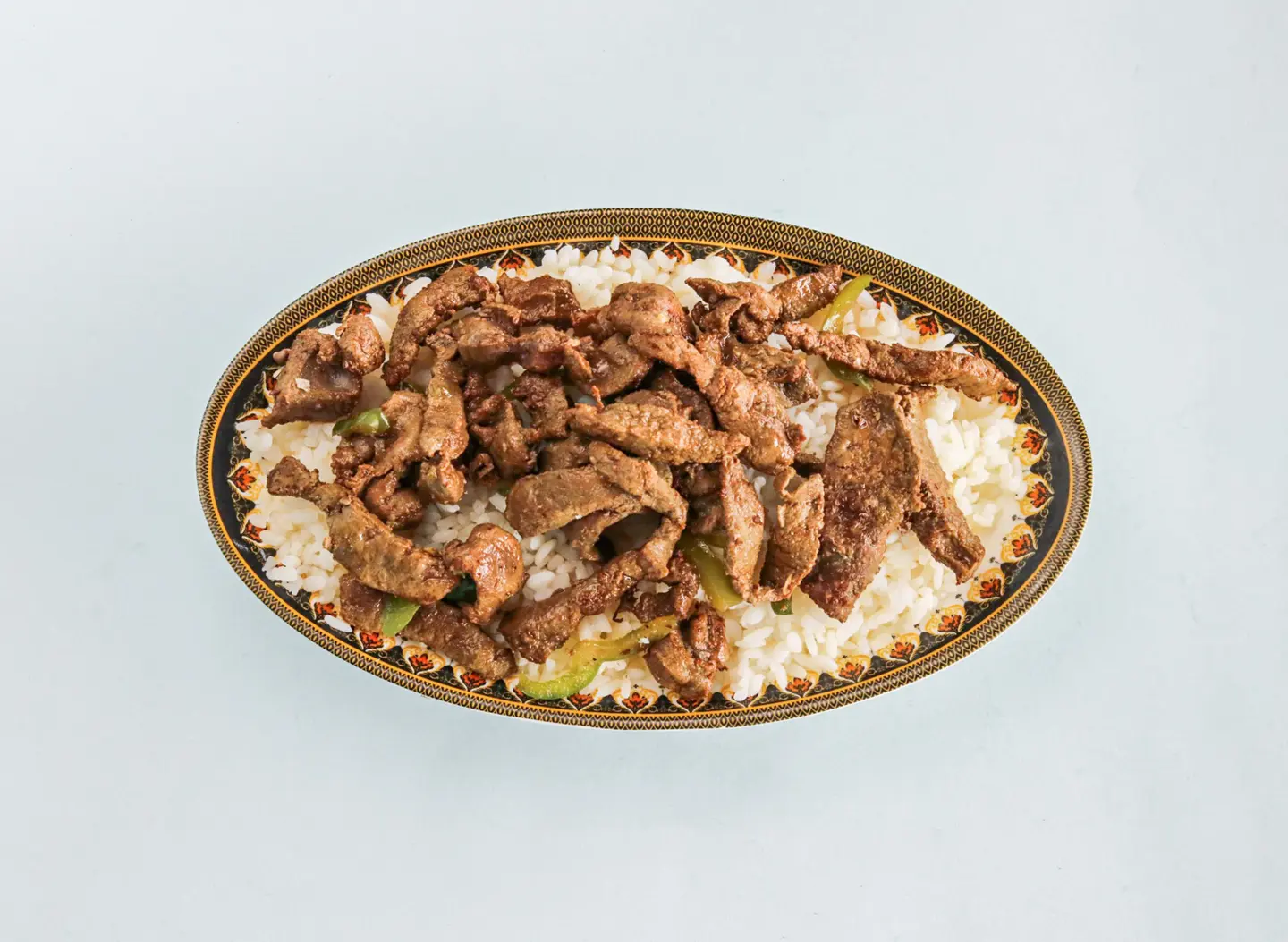 ارز بالكبدة
