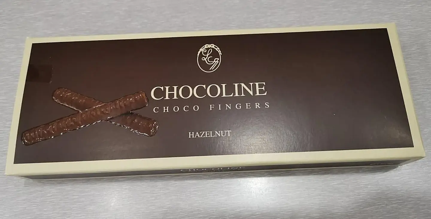 Chocolate Fingers With Hazelnut