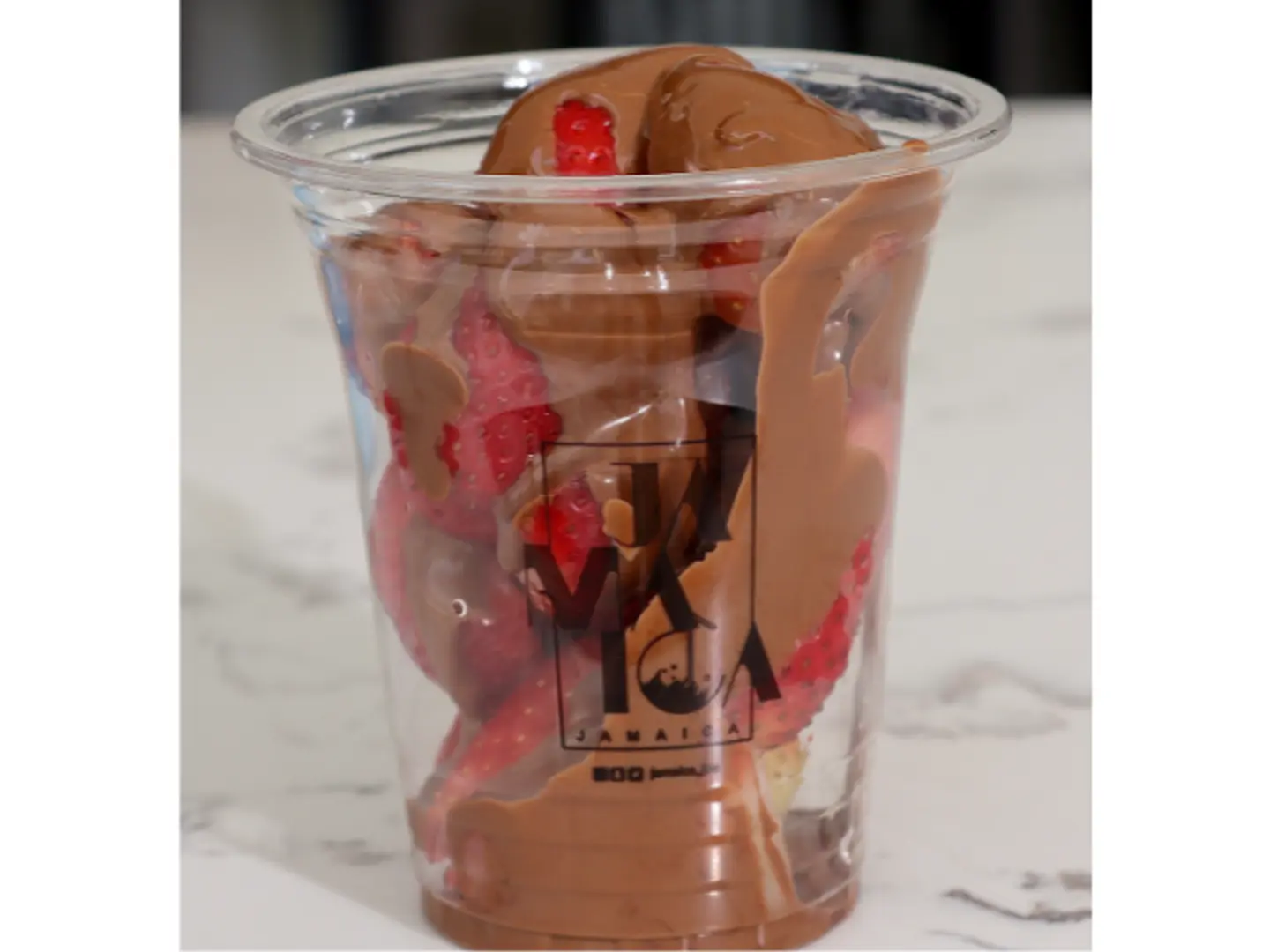 فراوله بالشوكلاته