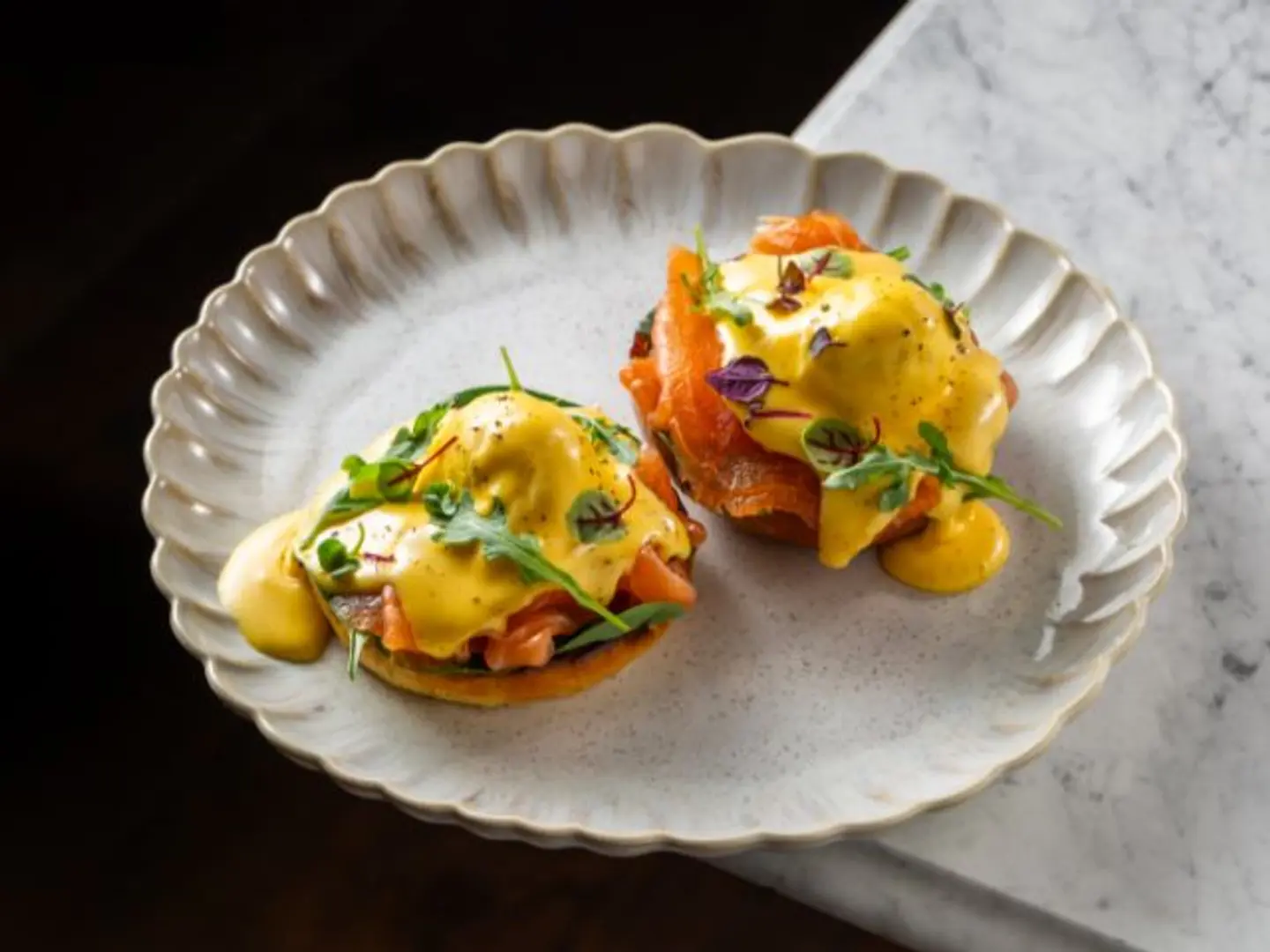 Eggs Salmon Benedict