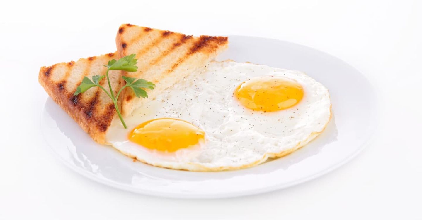 صحن بيض عيون