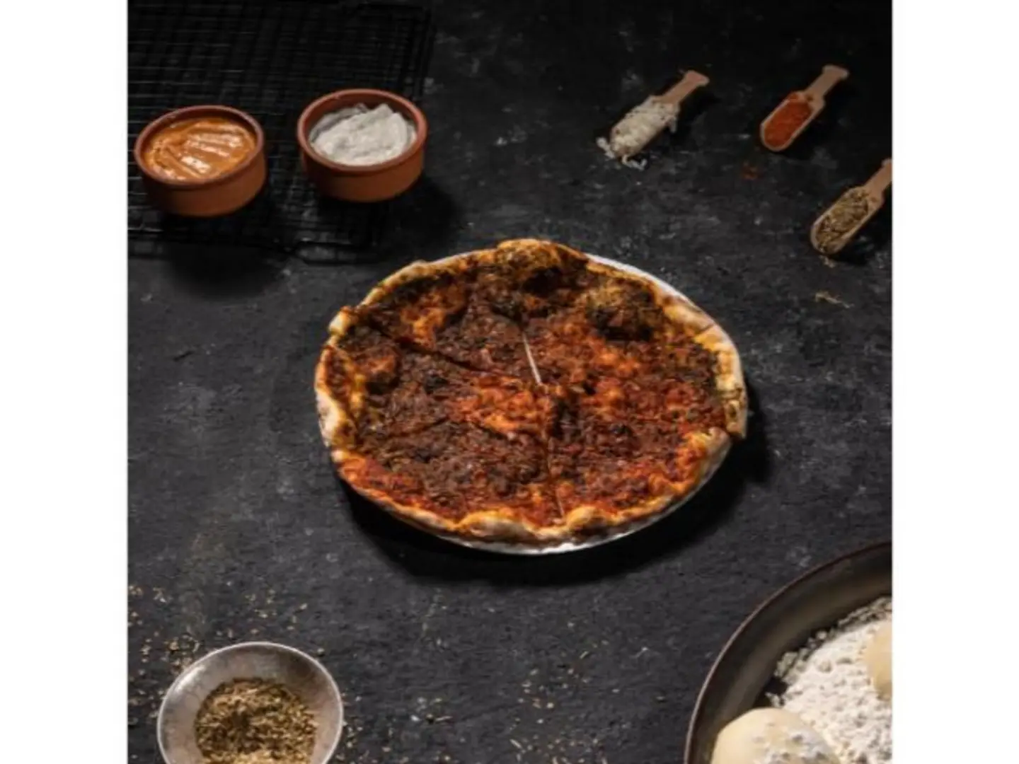 Muhammara With Spinach