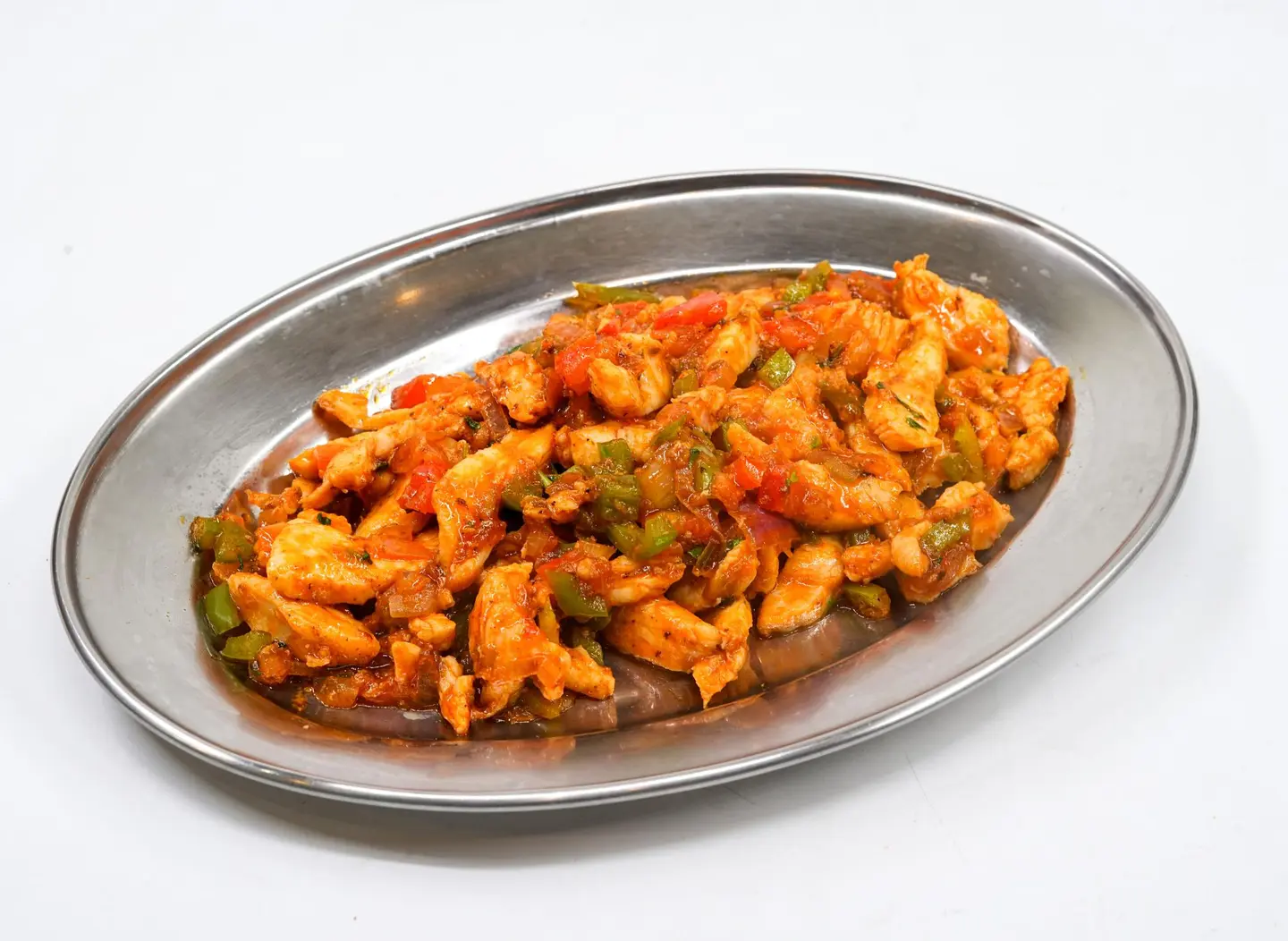 صحن مقلقل دجاج طازج