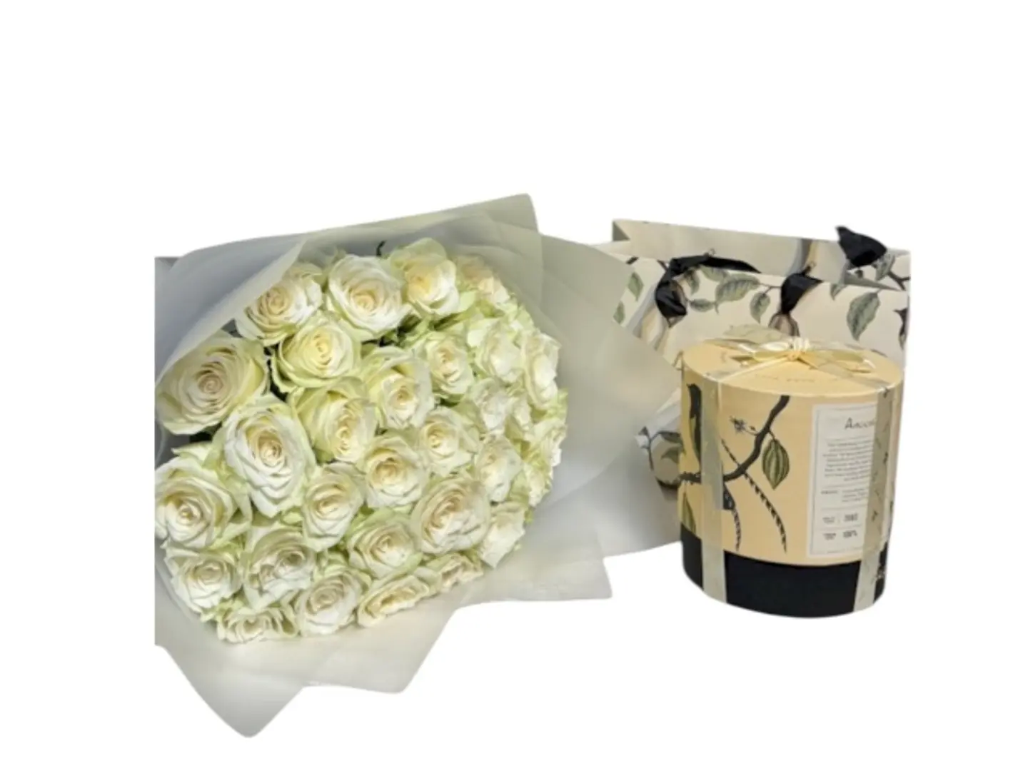 باقة ورد مع كوكيز انوش