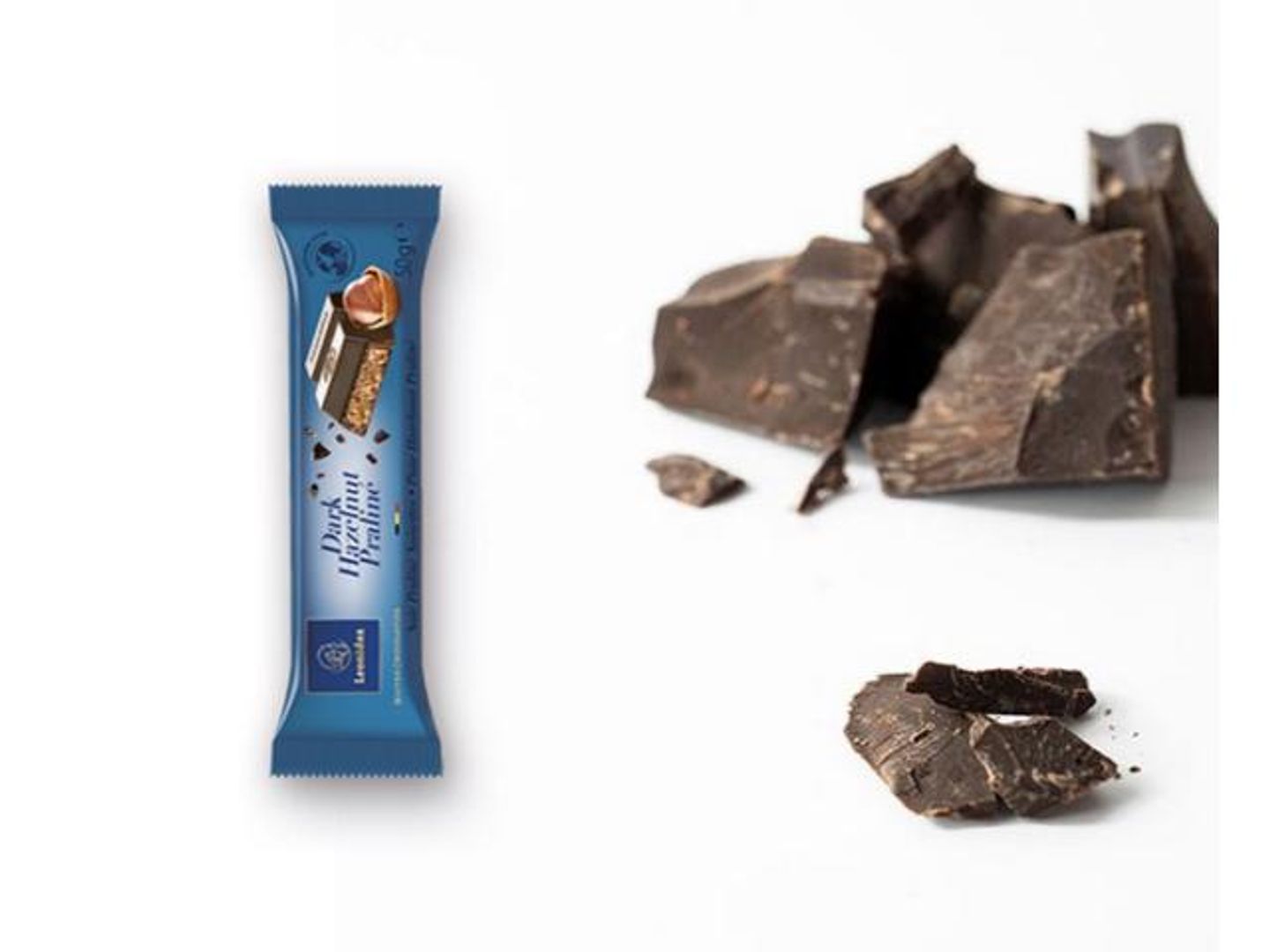 Dark Chocolate Bar With Hazelnuts