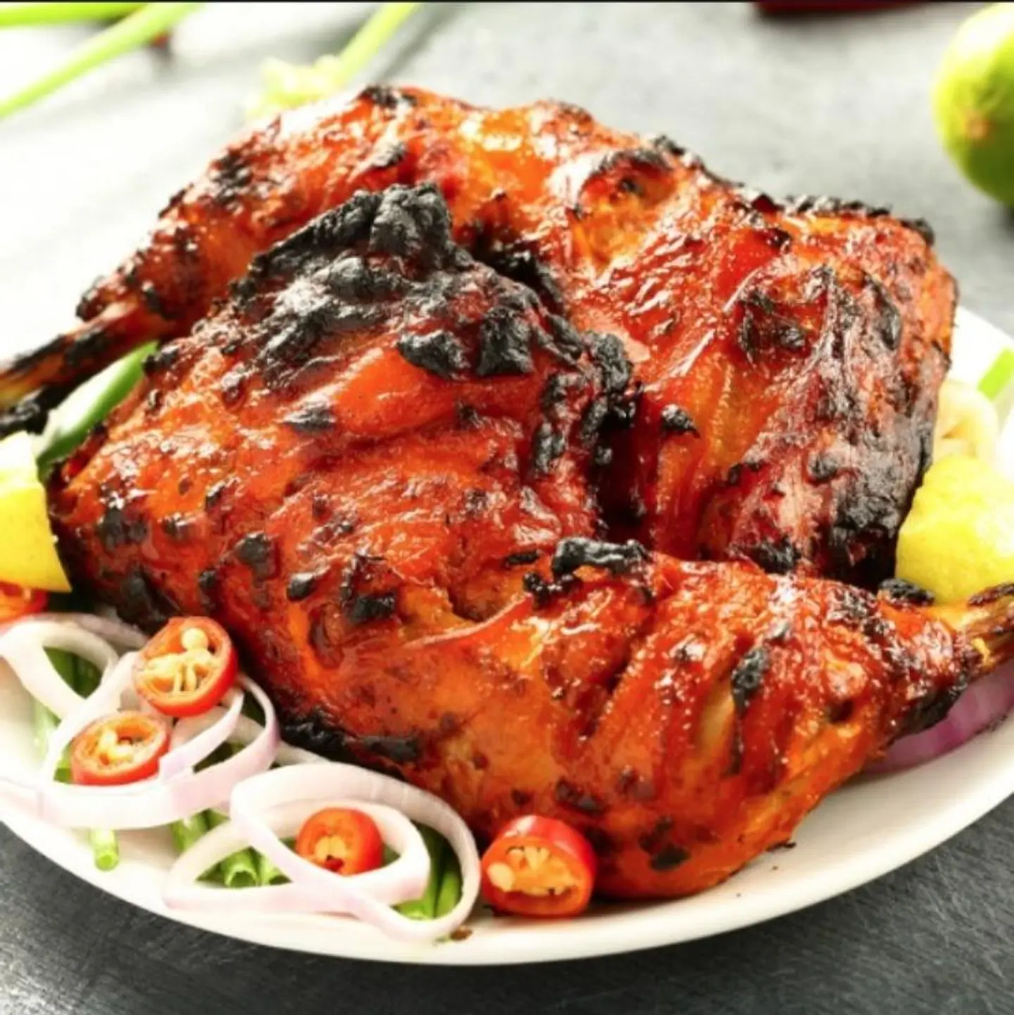 نصف دجاج تندوري