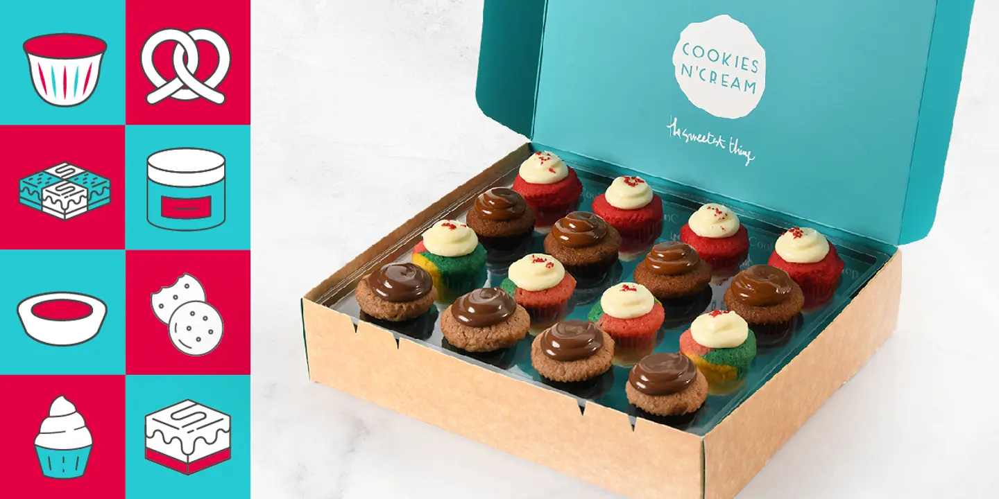 Assorted Cupcakes (16 Pieces)