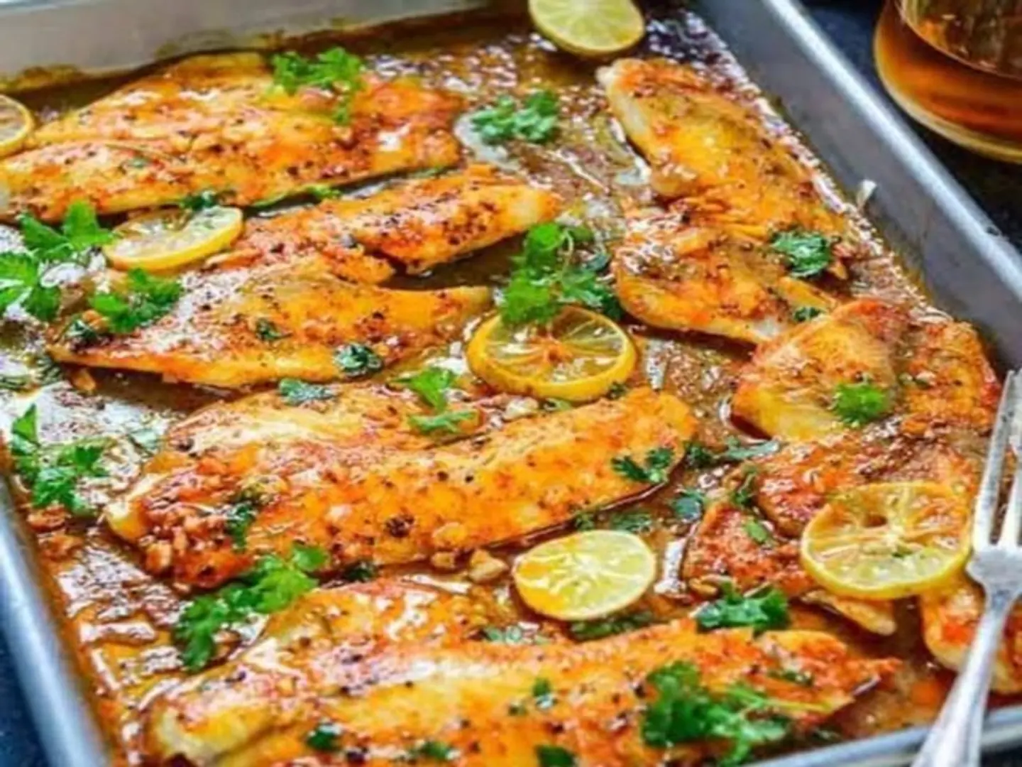 سمك فيليه مكسيكي فرن