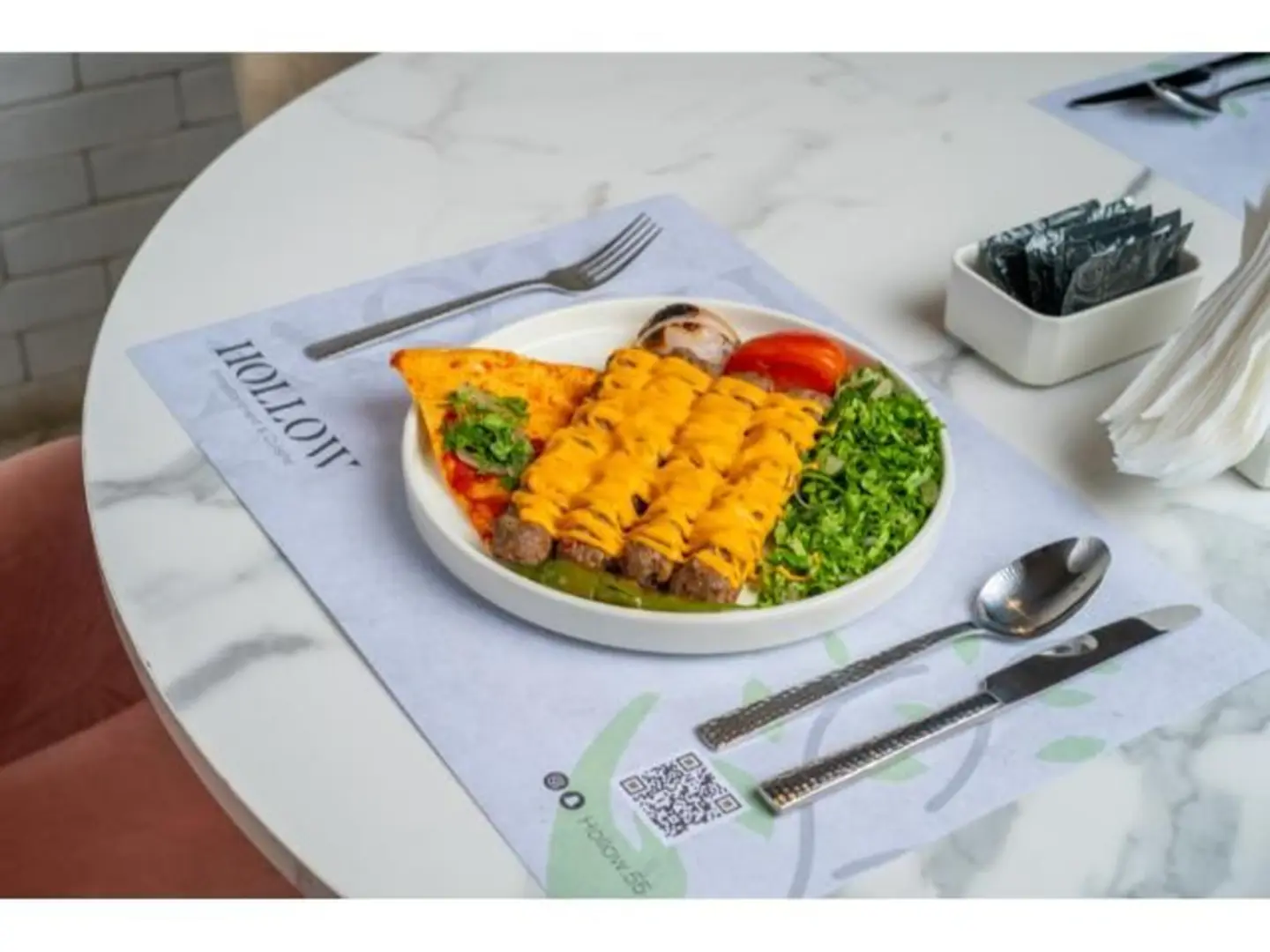 مولتن كباب لحم