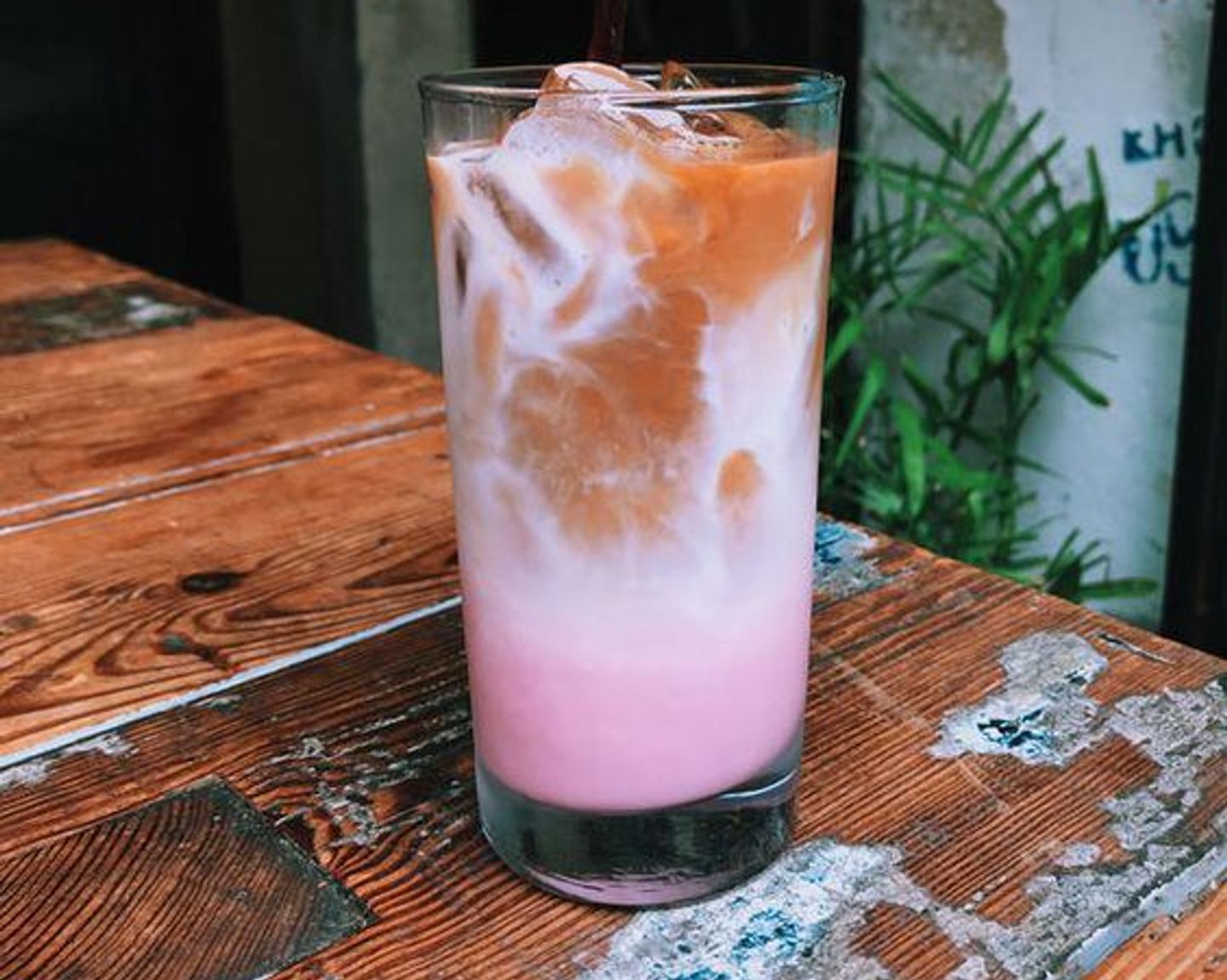Strawberry Ice Latte