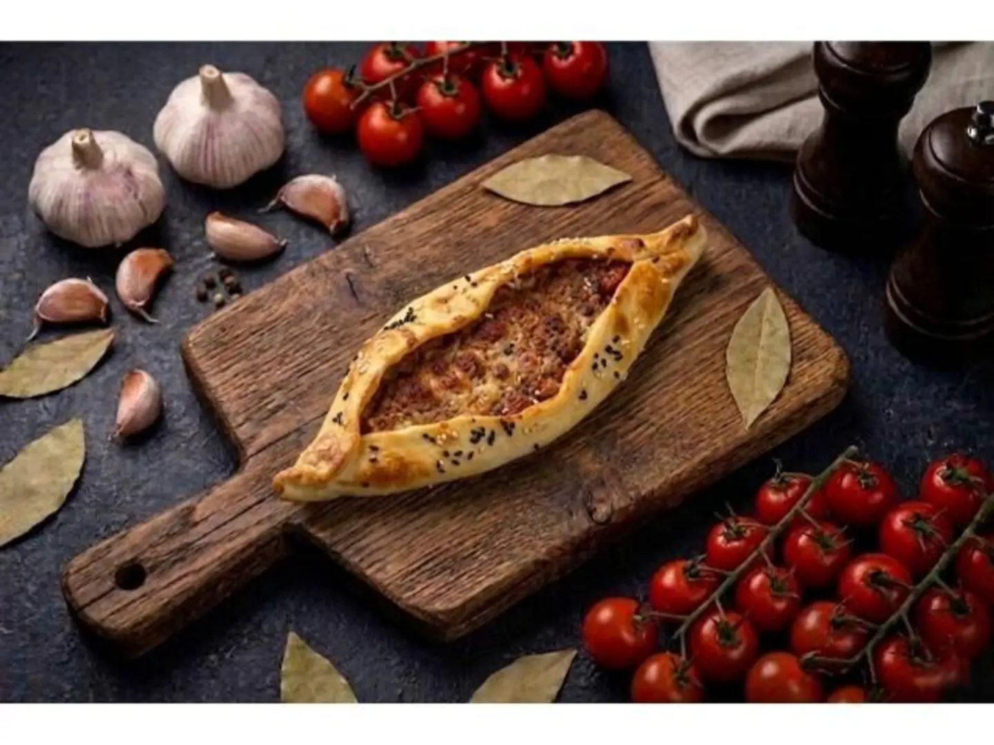 Muhammara With Cheese Pie
