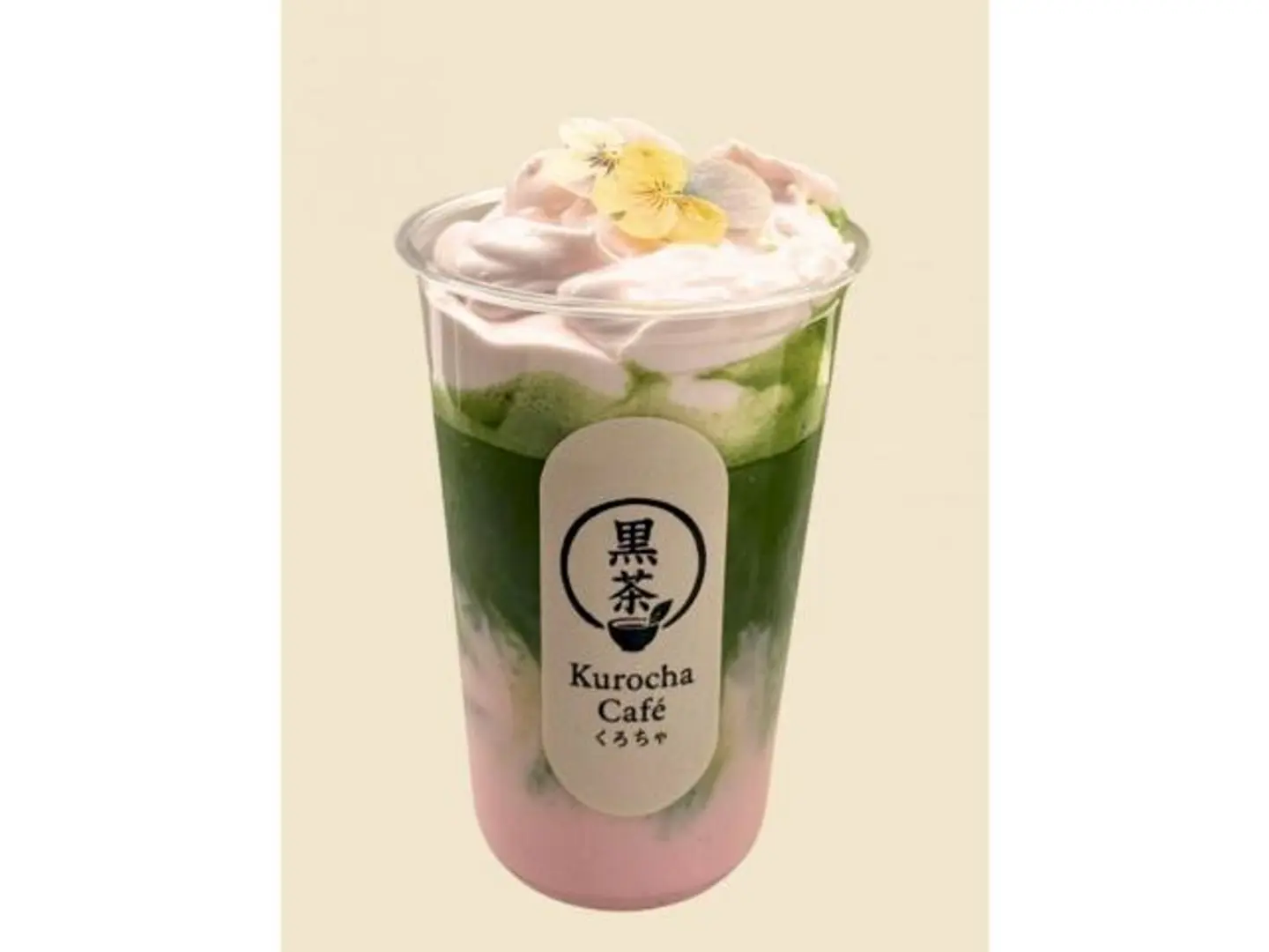 Strawberry Matcha Ice