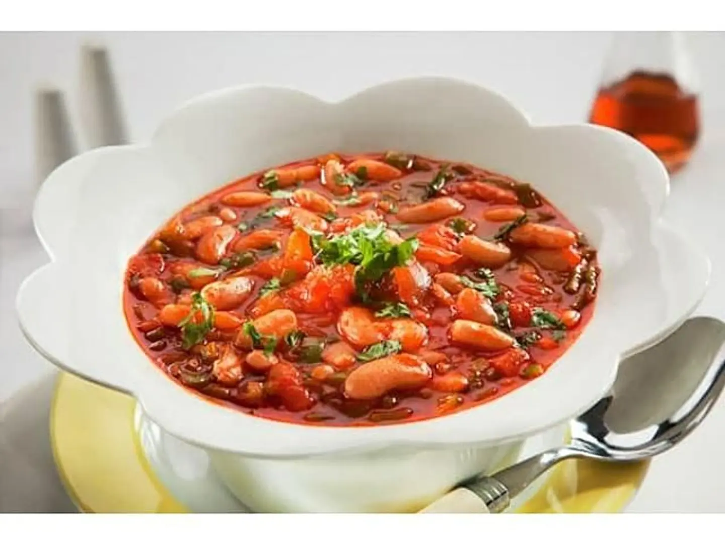 صحن فاصوليا حمراء