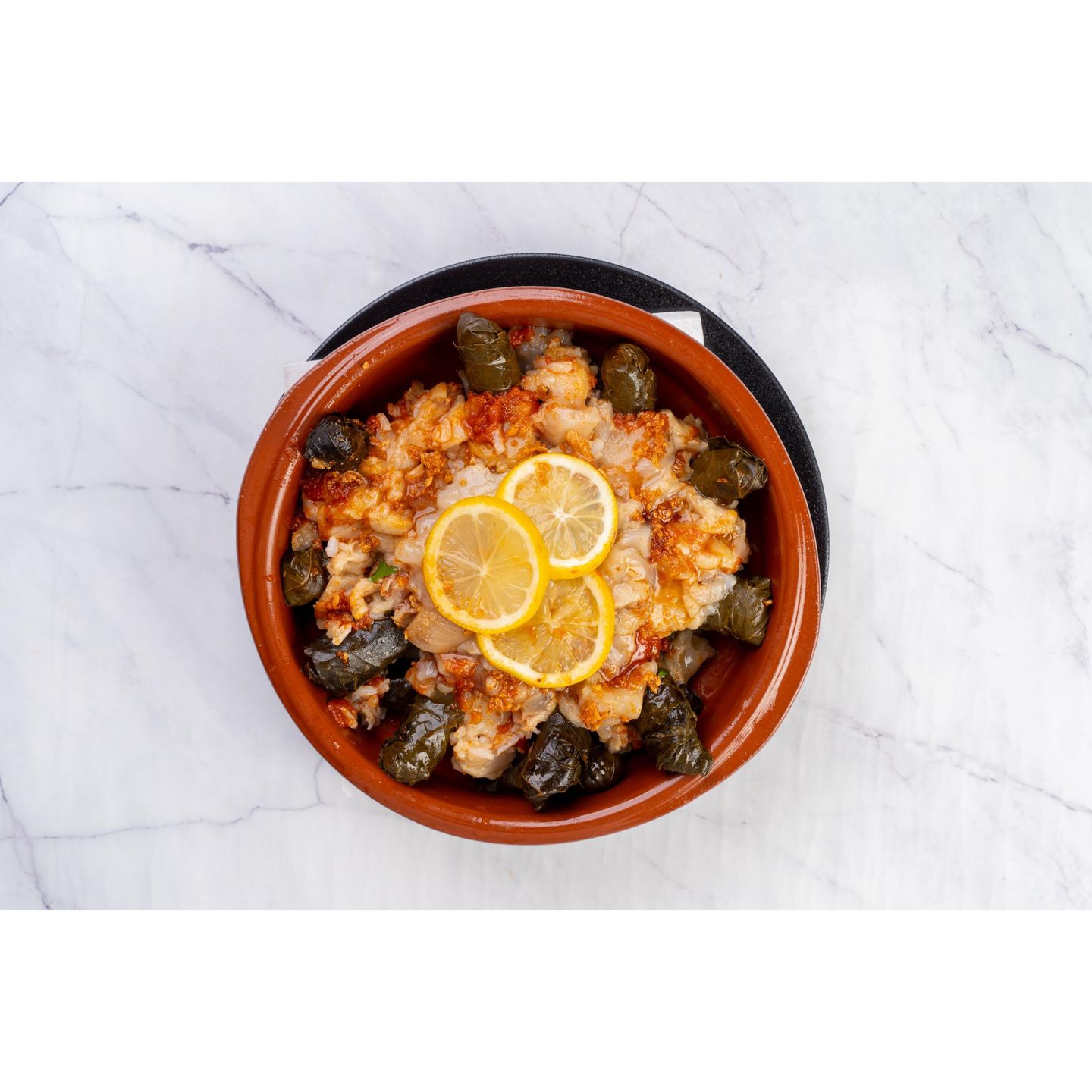 Grape Leaves Tagine With Kawarie