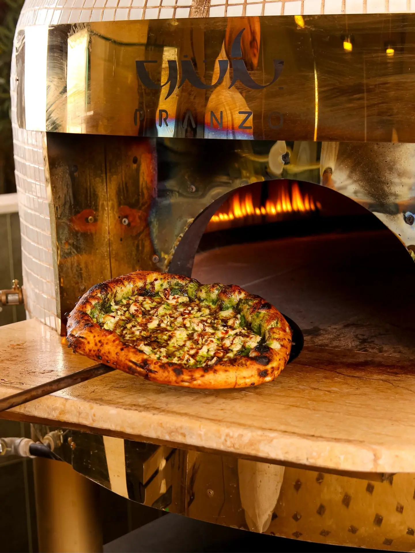 Pollo Al Pesto Pizza