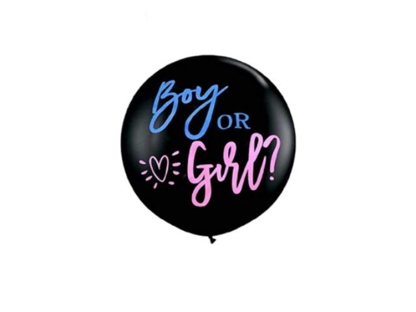 Large Balloon For Revealing The Baby Boy Or Girl