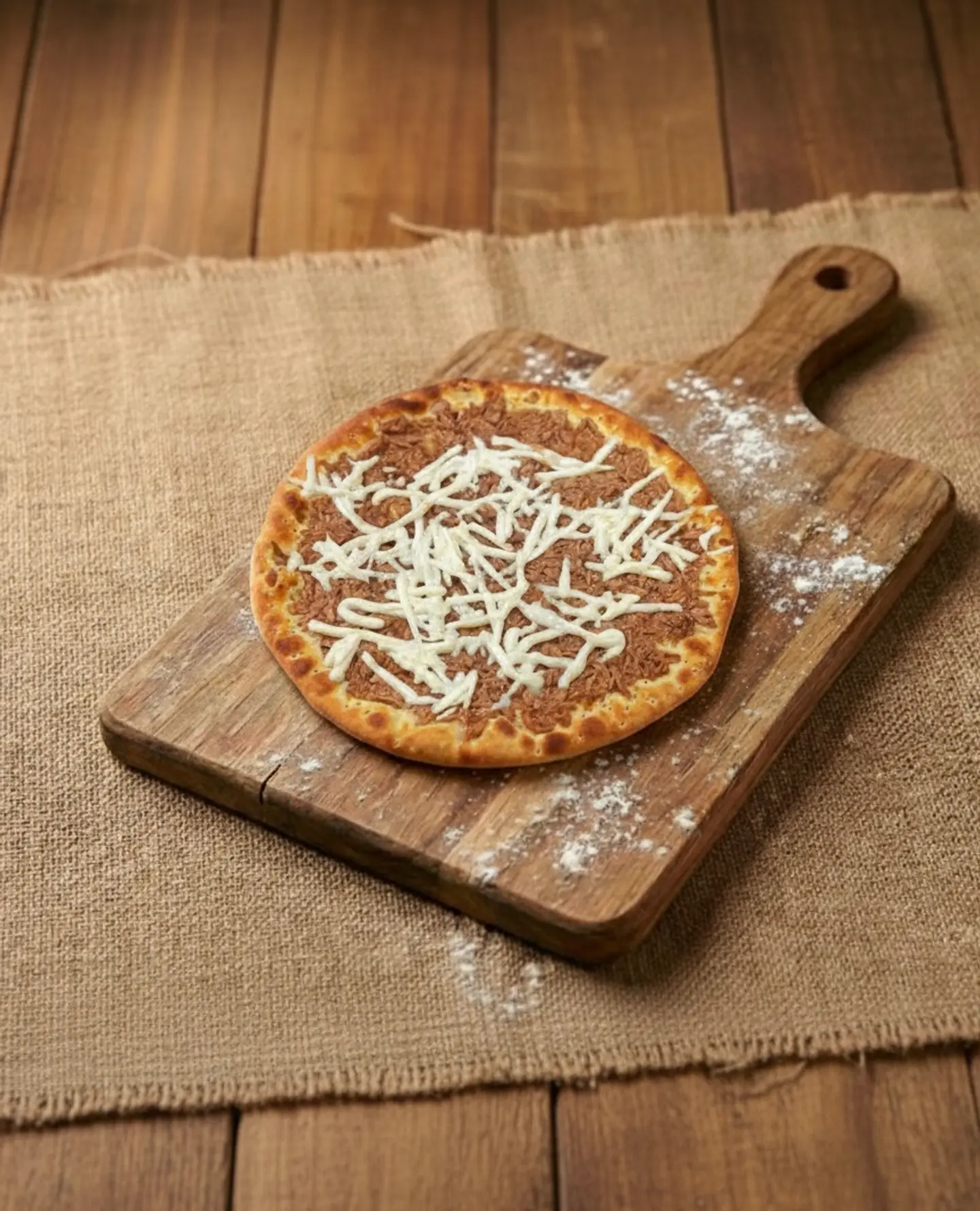 تونة بالجبن