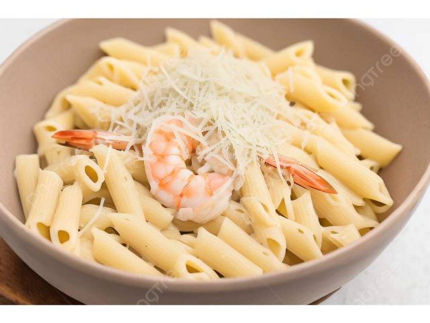 Shrimp Pasta With Cheese