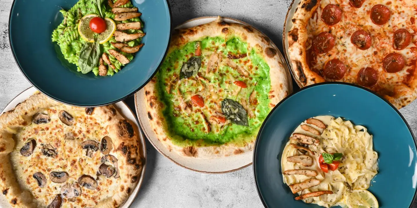 دجاج بيستو بيتزا