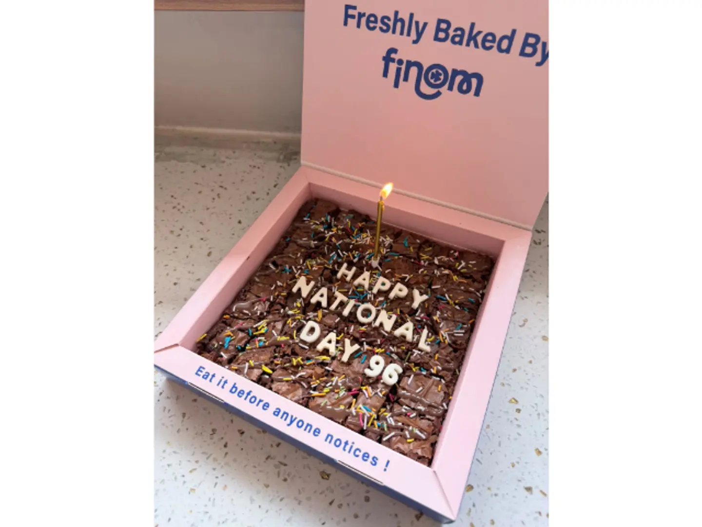 National Day Brownies