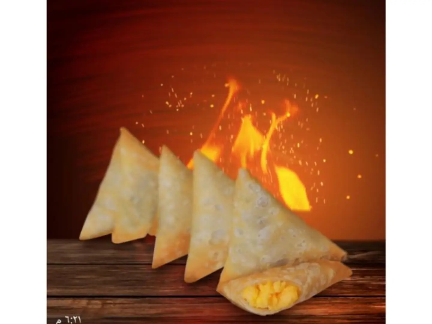 Cheddar Cheese Samosa