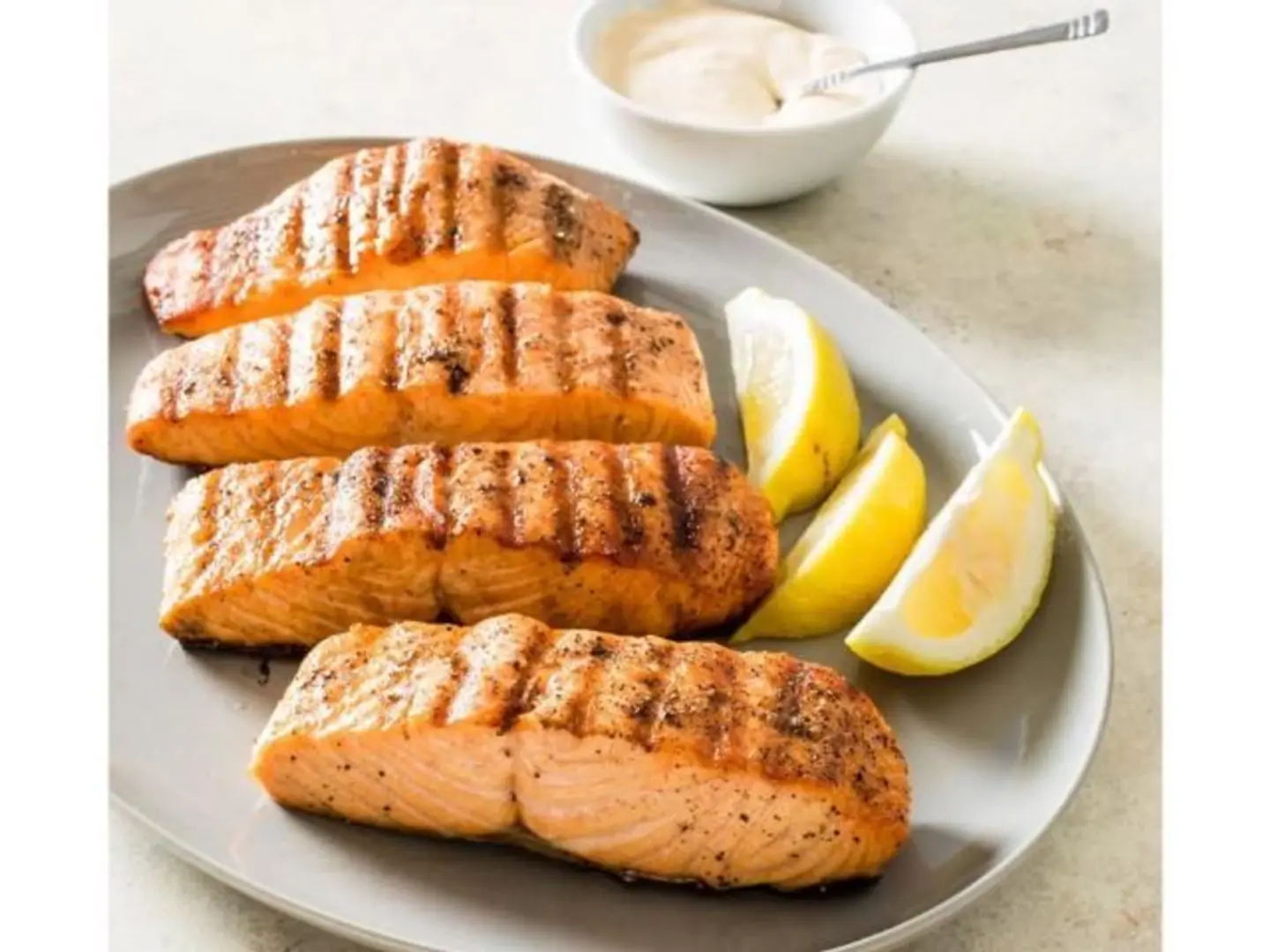 سالمون مشوي