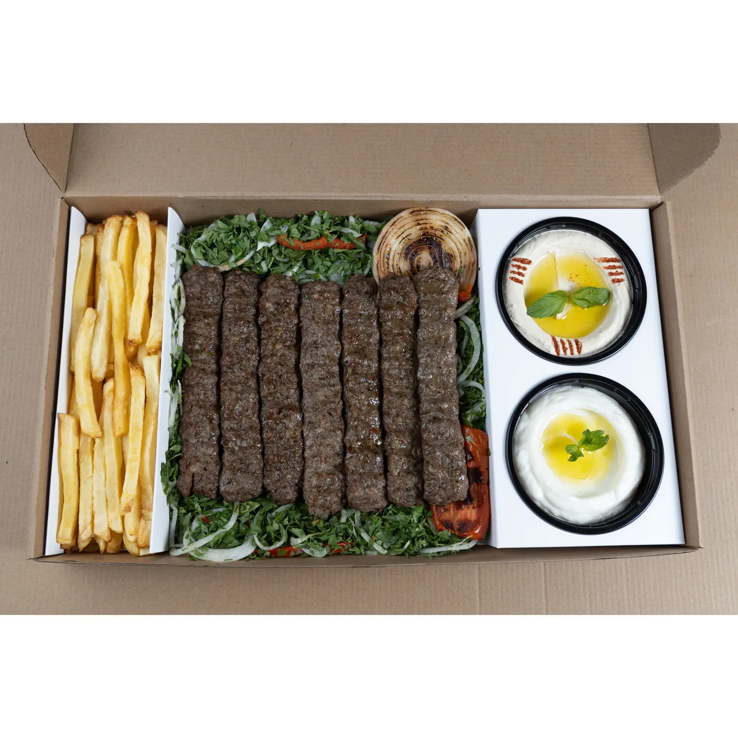 Half Kilo Karton Meat Kebab