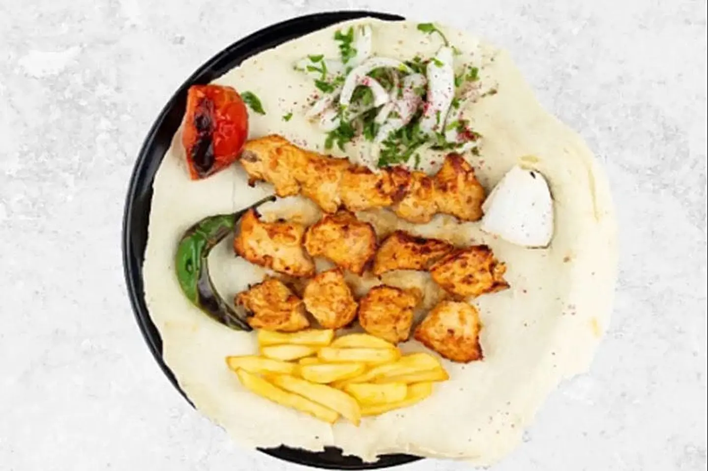 Chicken Chish Tawq Plate
