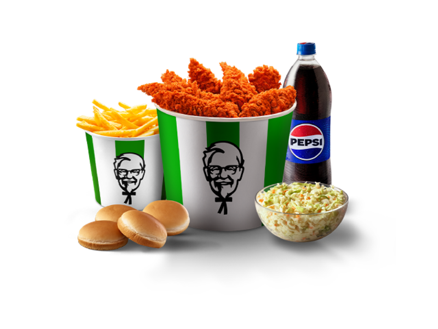 باكت أم بدر ستريبس 12 قطعة