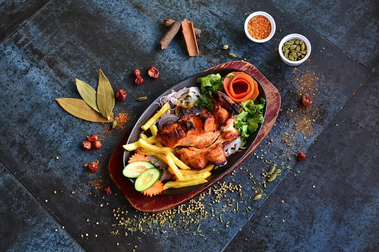 Mughlai Chicken Tikka (Choose From Breast Or Leg Piece)