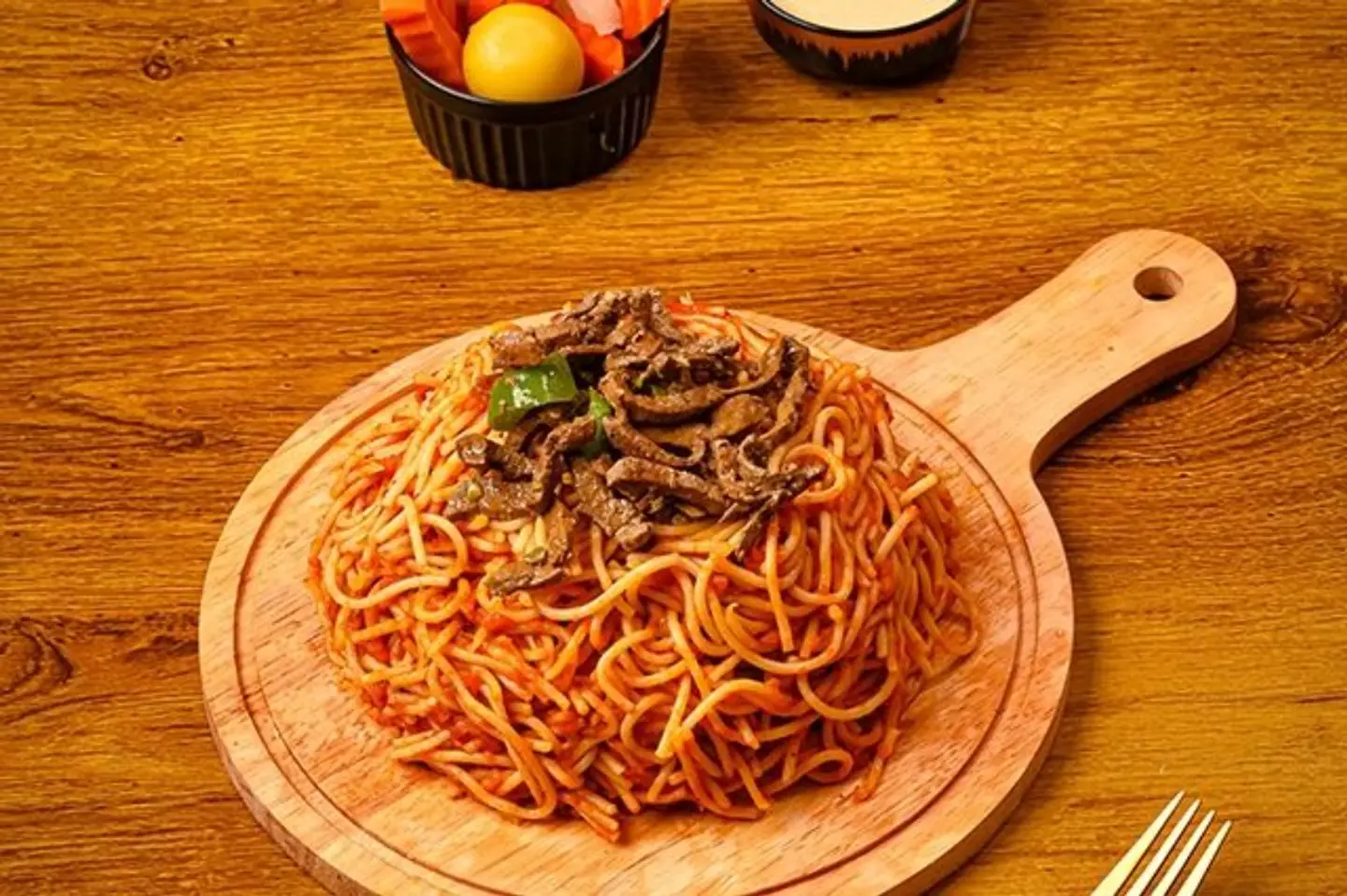 مكرونة بالكبدة