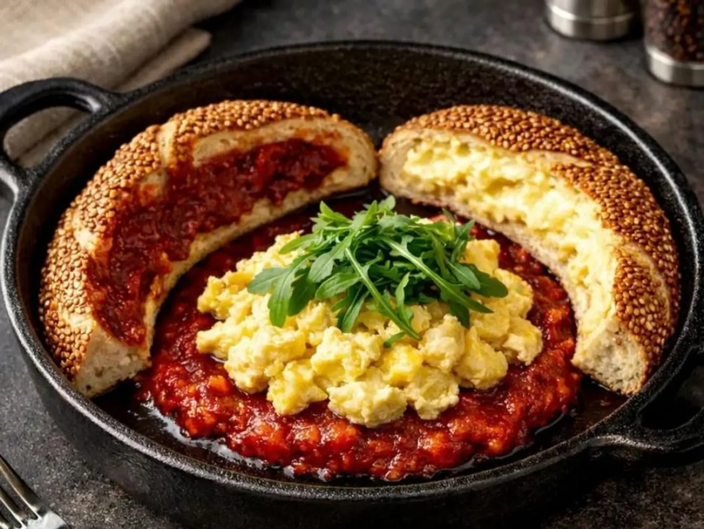 Mixed Scrambled Simit