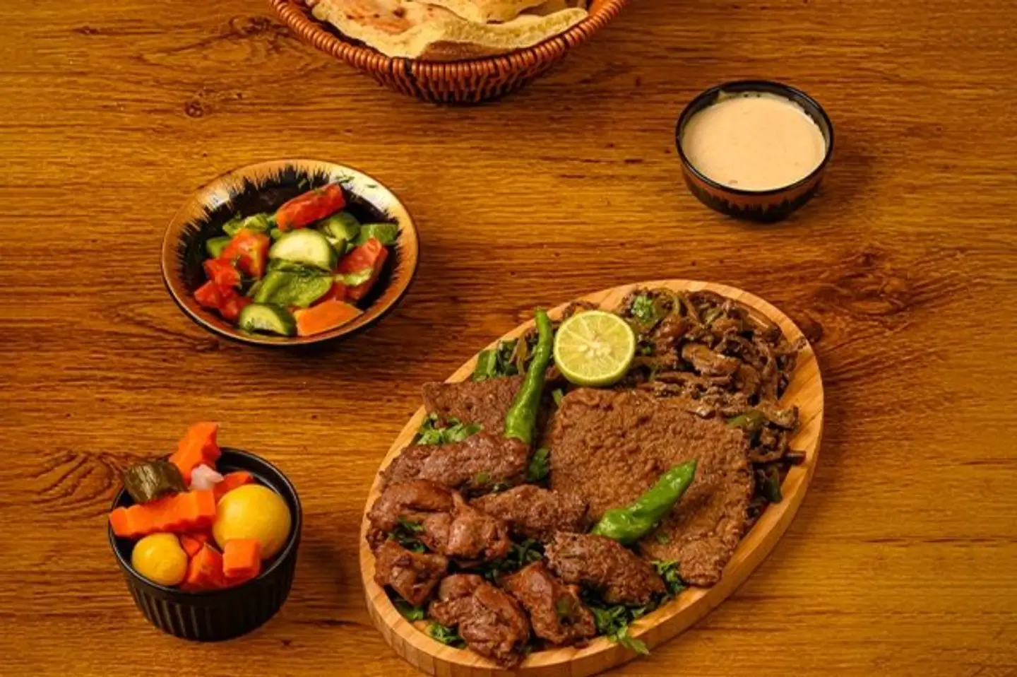 صحن مكس بدون مخ