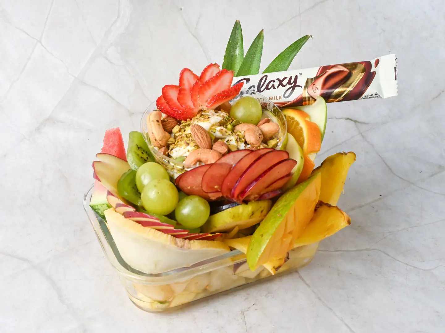 سلطة فواكه جالكسي