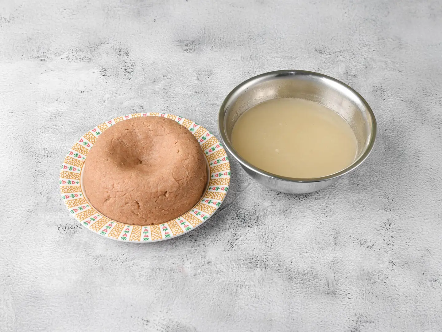 عصيده مع مرق