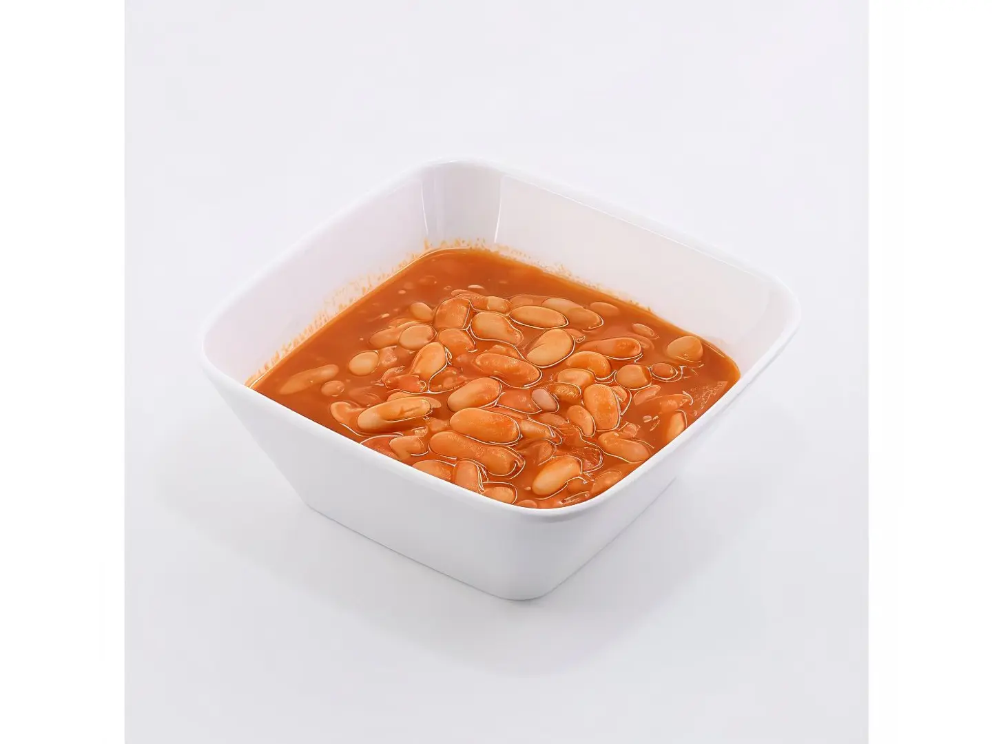 صحن فاصوليا سادة