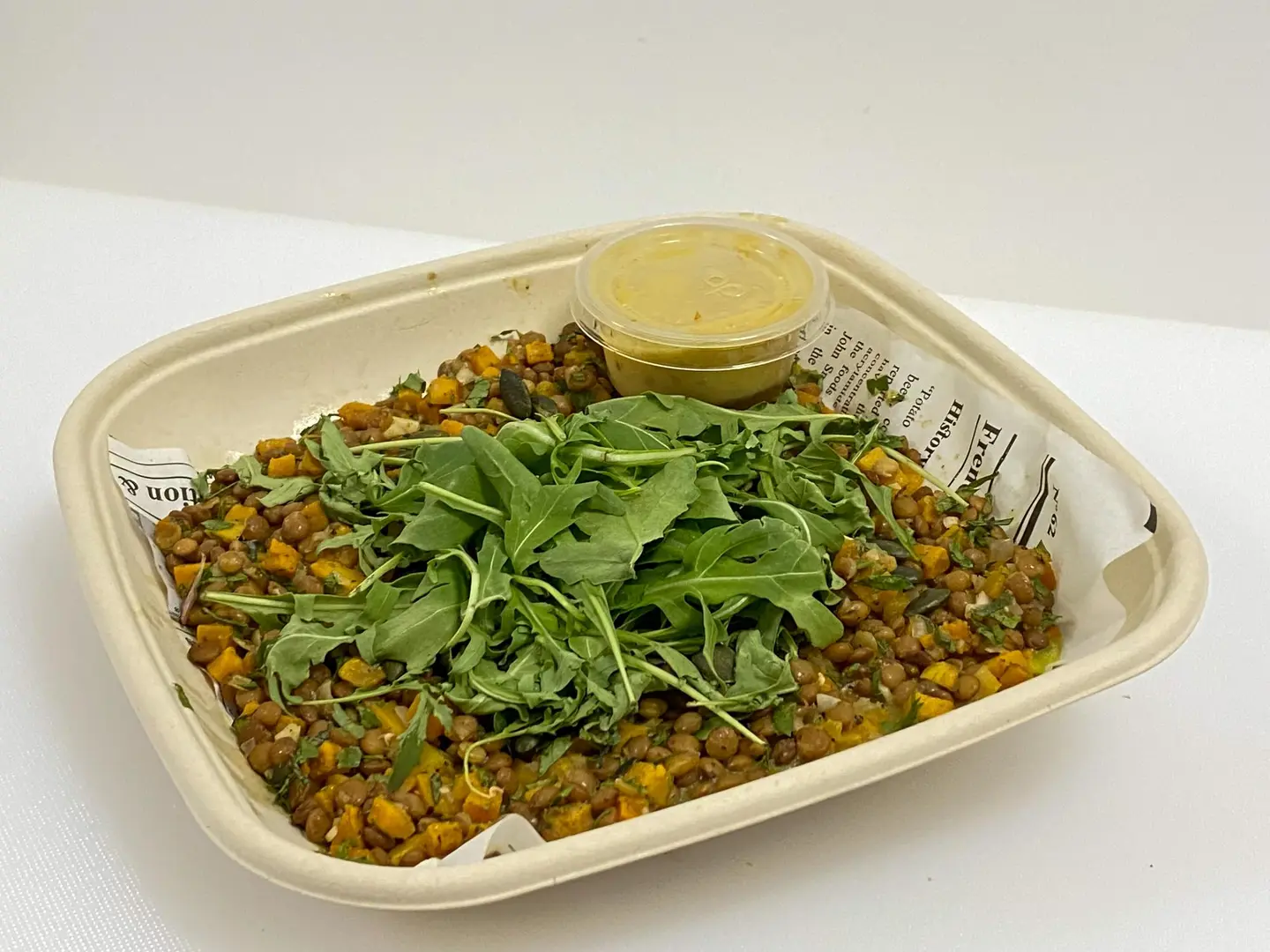 Grilled Lentil And Squash Salad