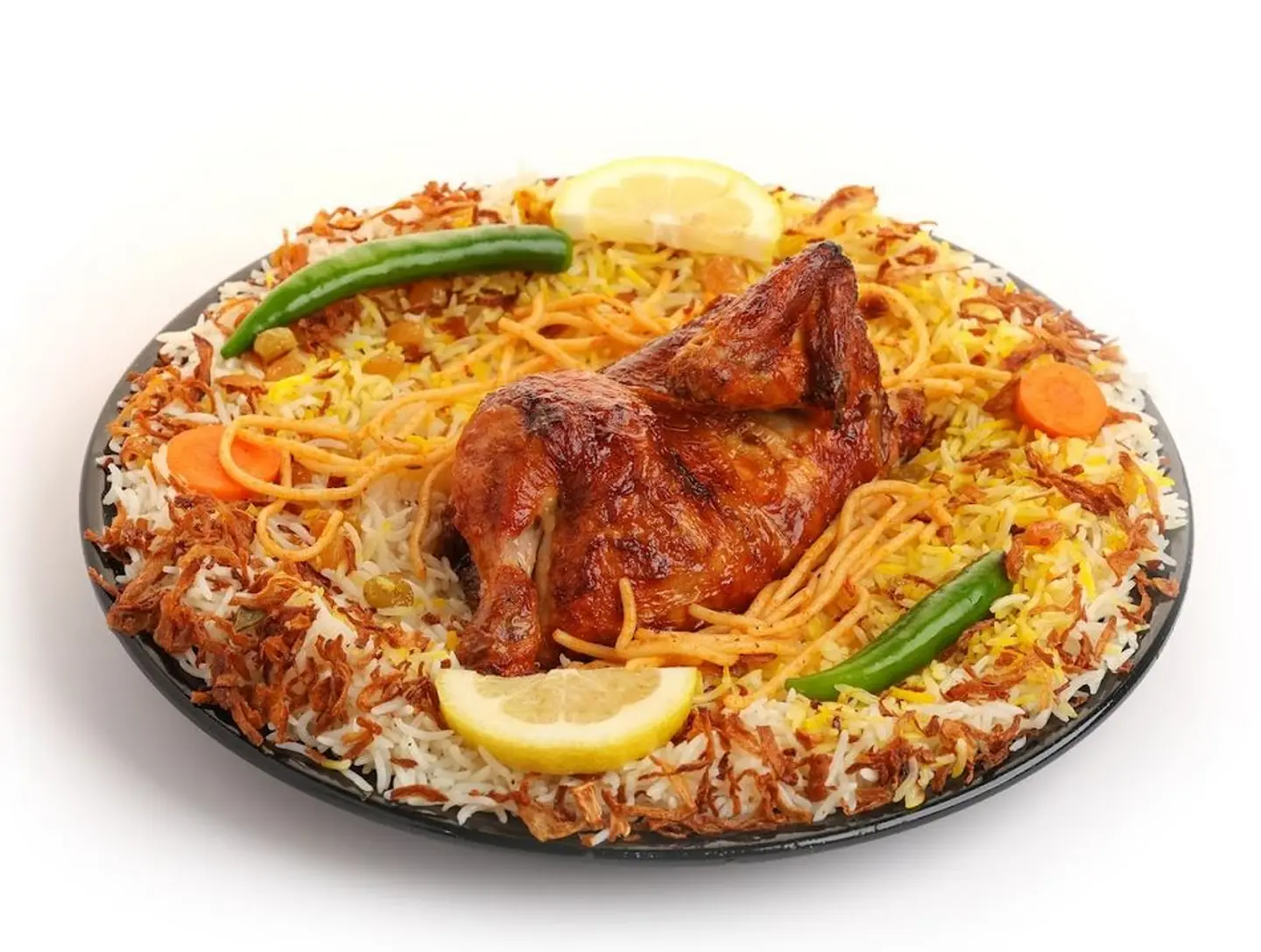 نص حبة دجاج شواية