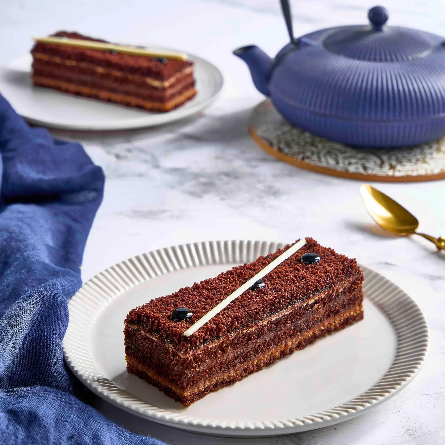 Fudge Nuts Gateau