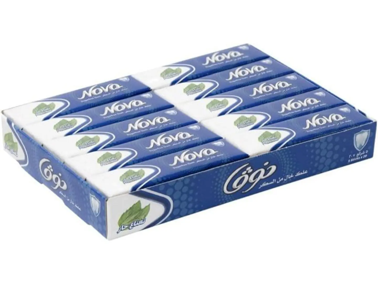 Nova Sugar Free Gum Fruit 20 Pieces 230 Gm