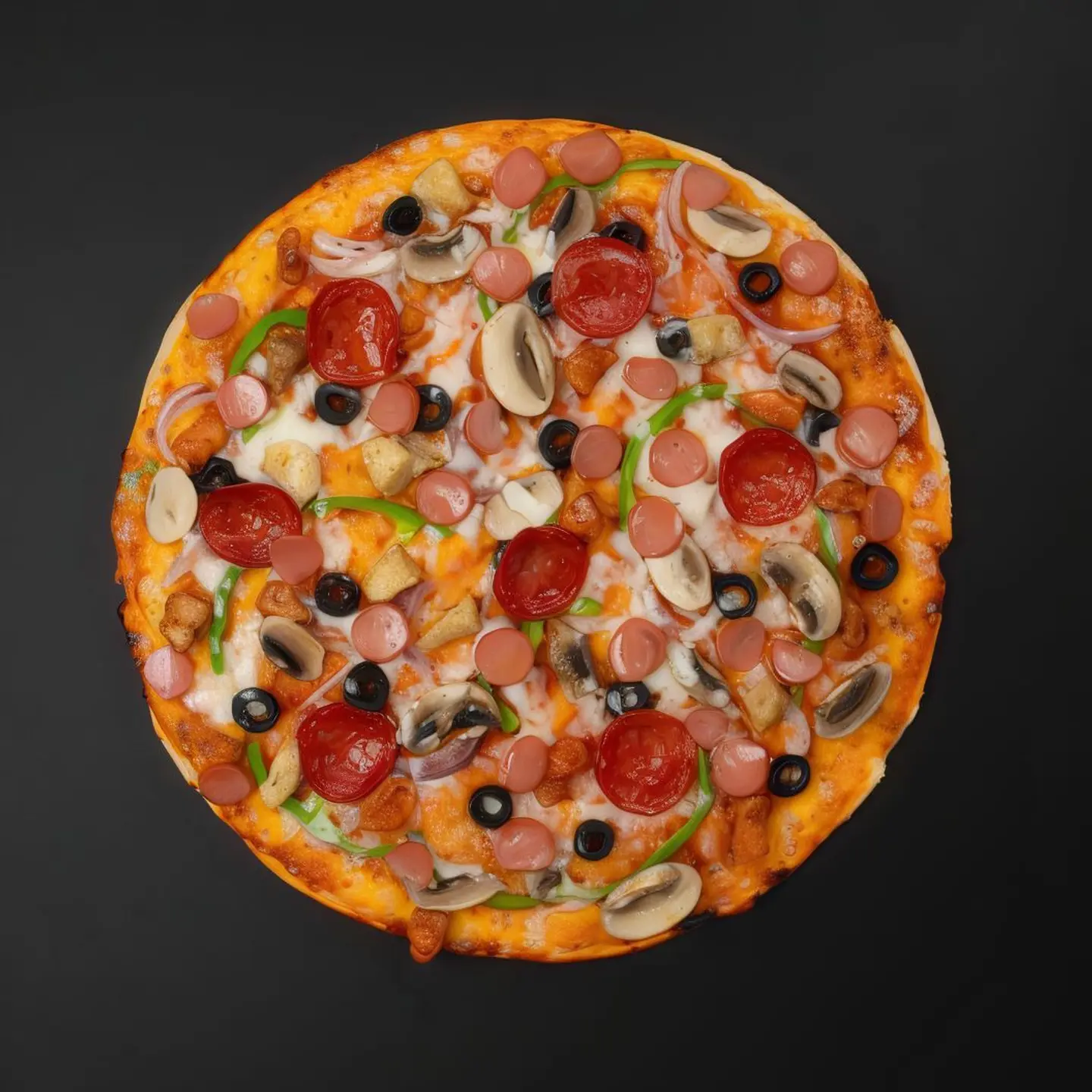 Spicy Mixed Pizza