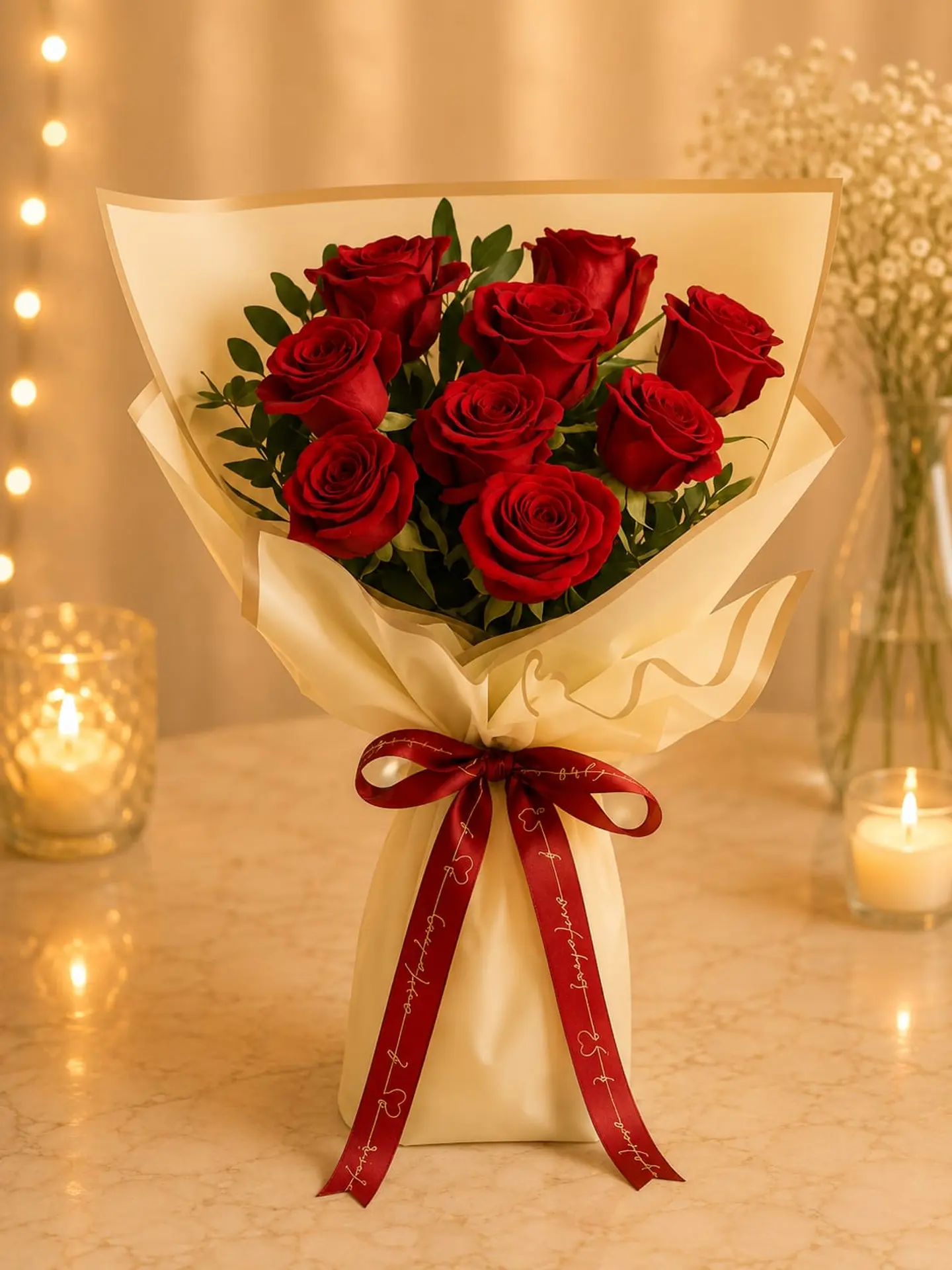A Delicate Bouquet Of Roses 4