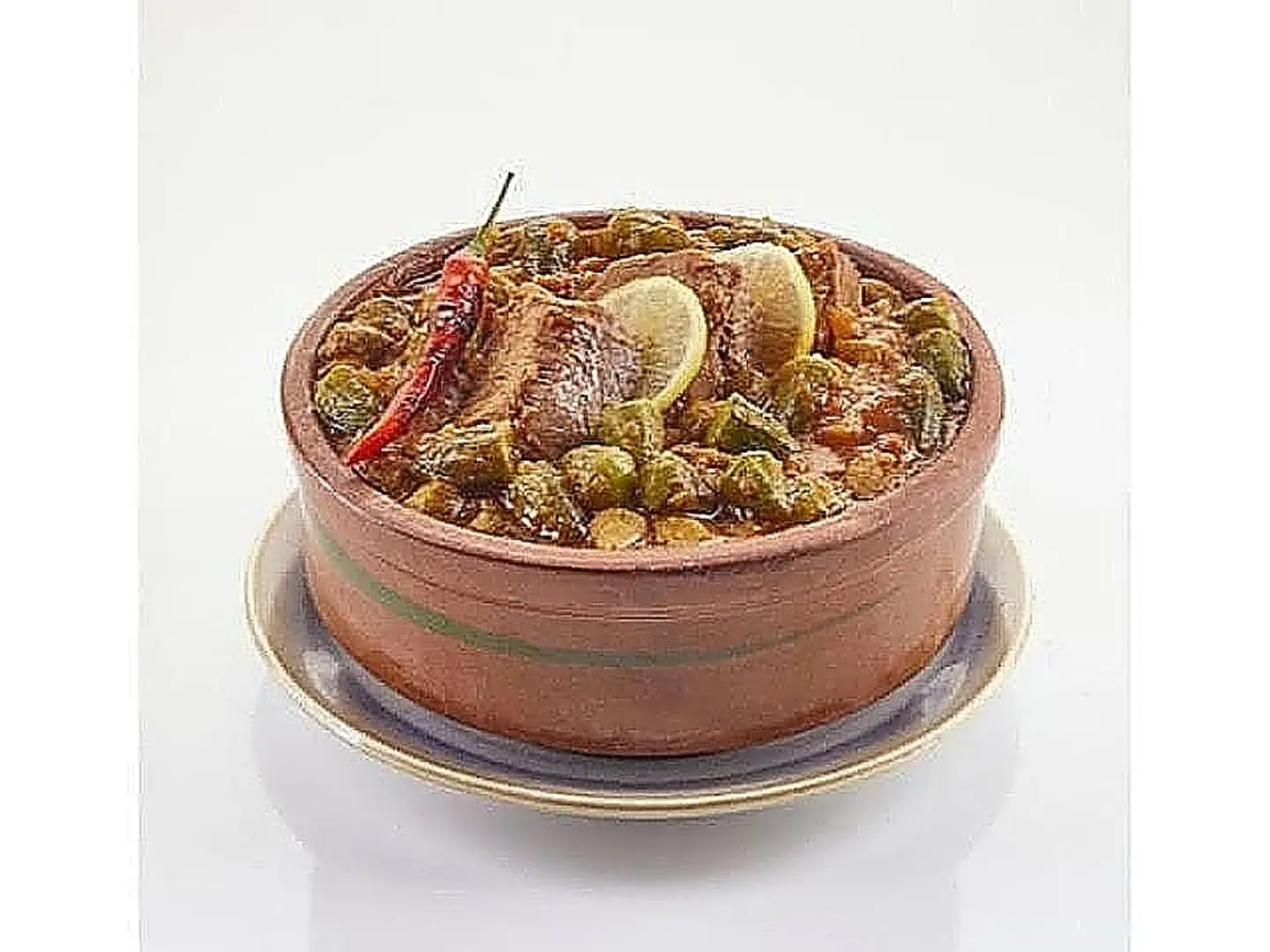 Okra With Meat Casserole