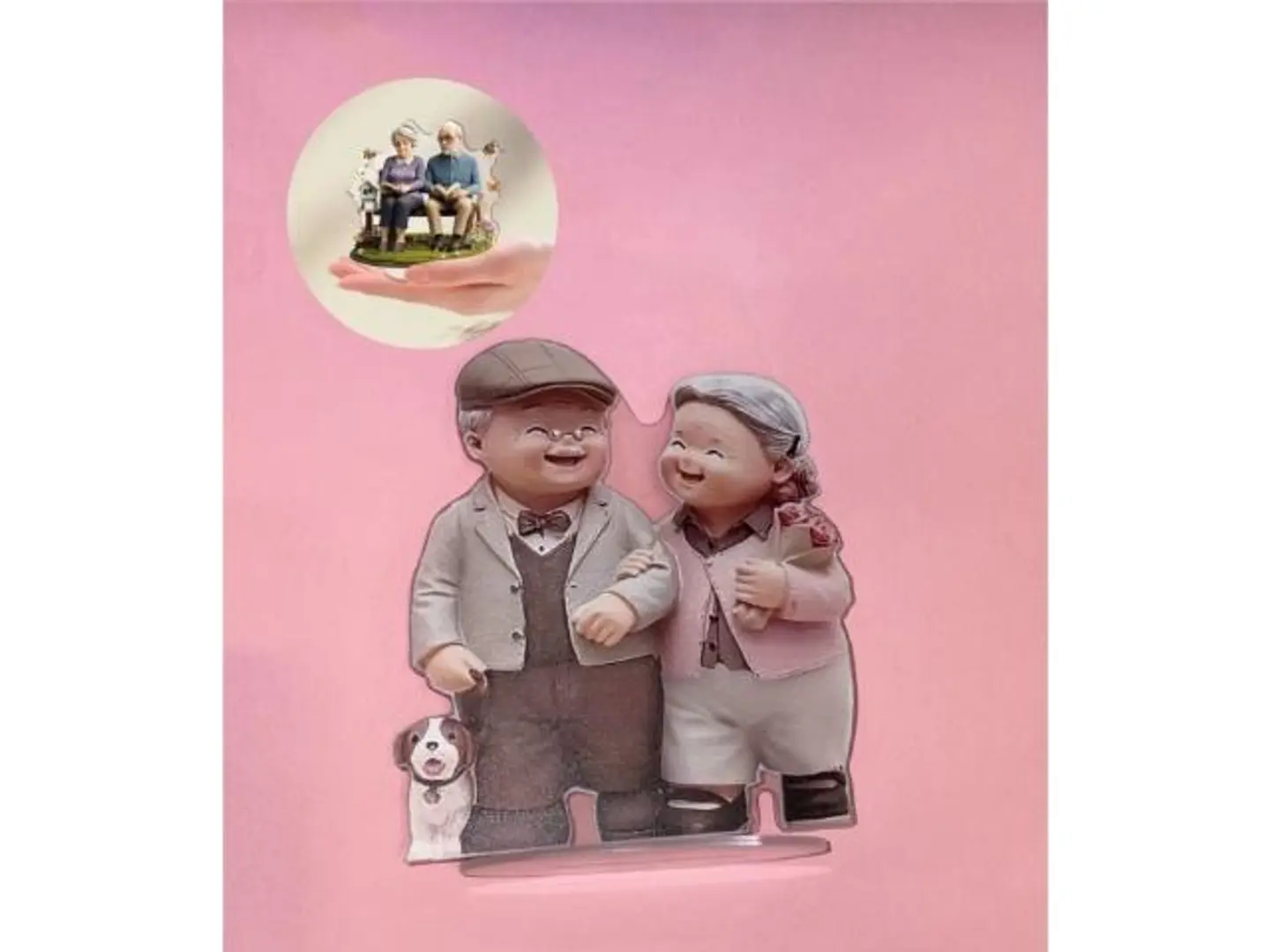 Grandfather And Grandmother Arrangement