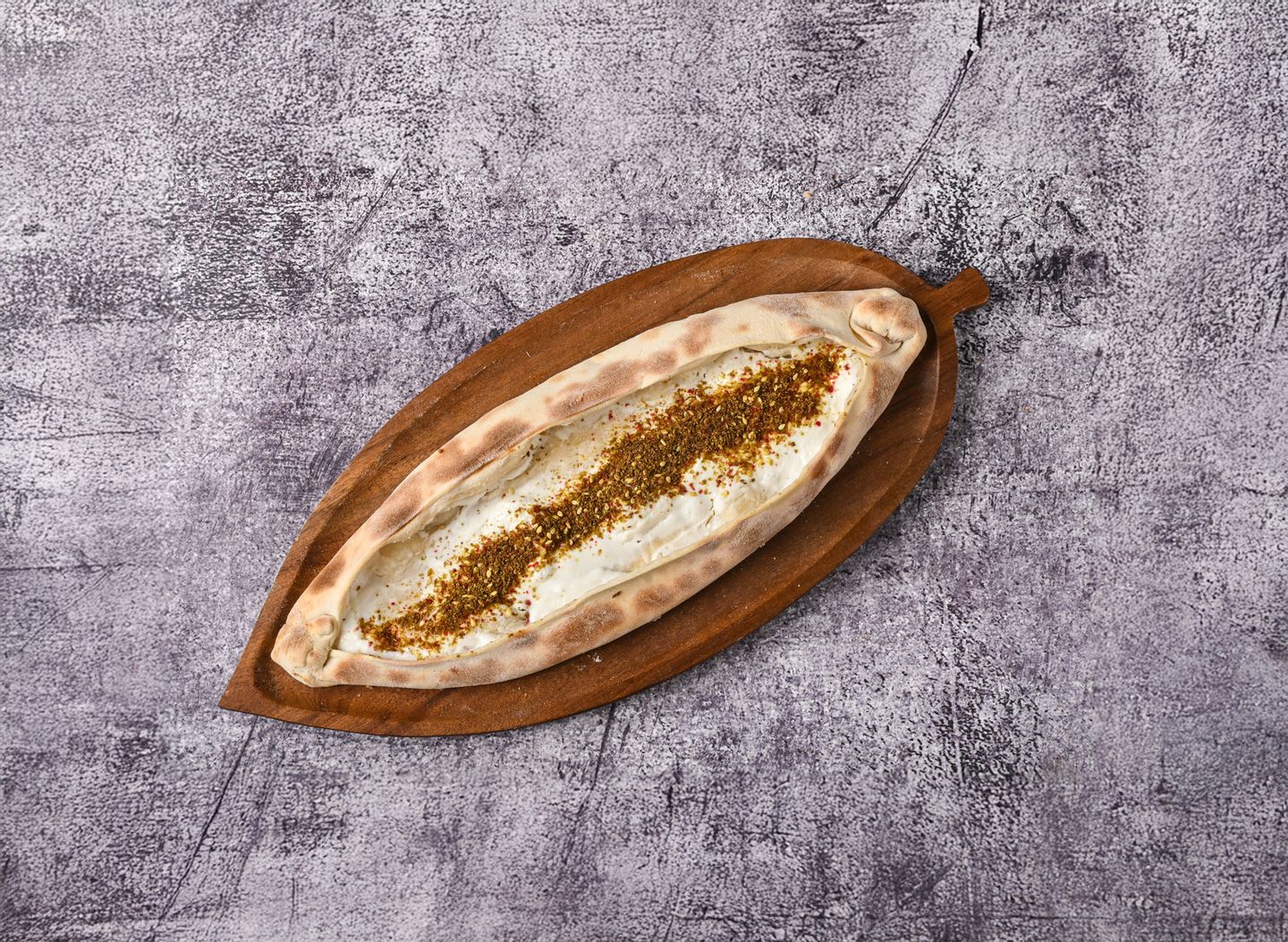 Long Labneh With Za'atar