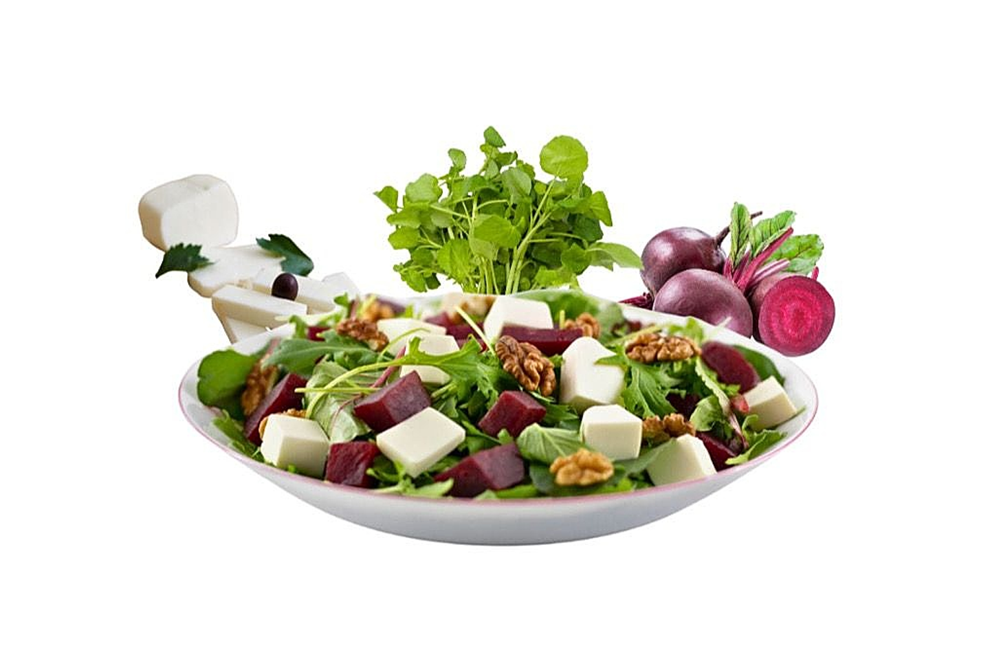 Shamnder Haloum Roka Salad